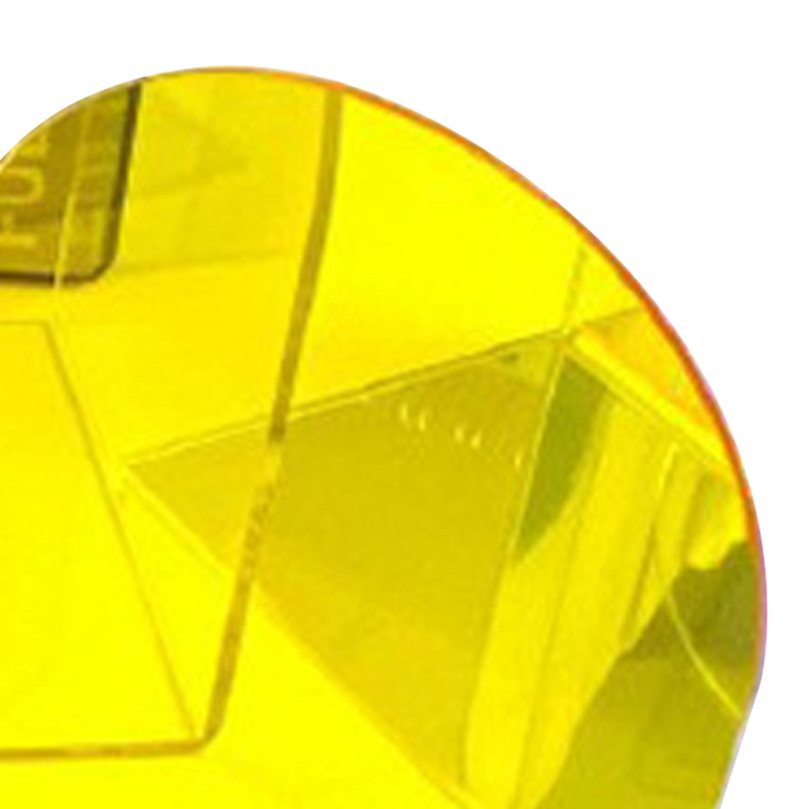1 Pair of Bookends Thicken Non Slip Transparent Acrylic Desk Decorative Heavy Book End for Student Office L Shaped Yellow - Image 7
