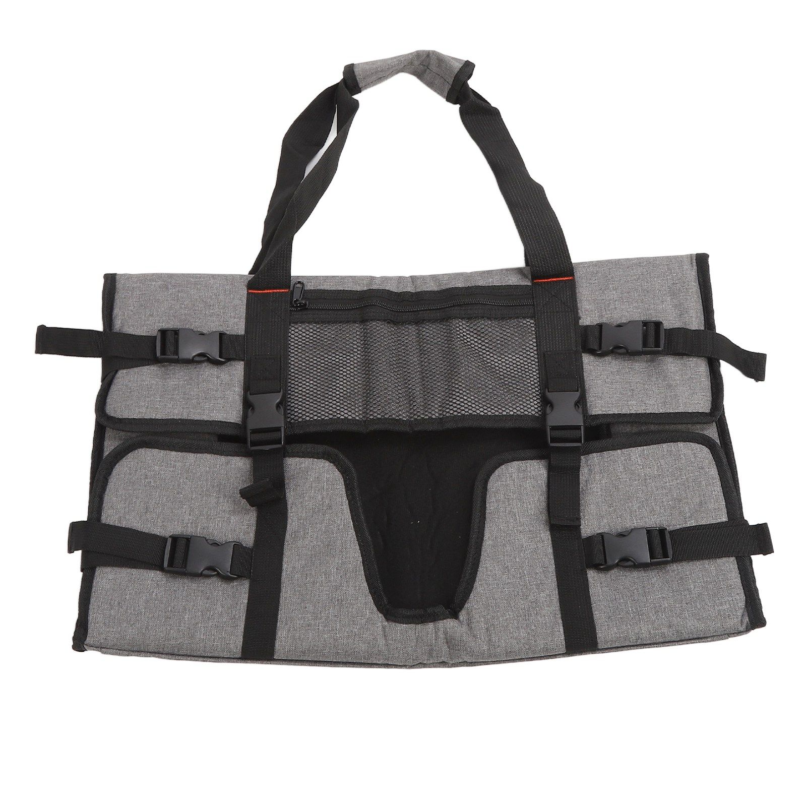 24in Computer Monitor Storage Bag Portable Computer Monitor Carrying Bag Travel Carrying Case For Screens and Monitors Gray - Image 2