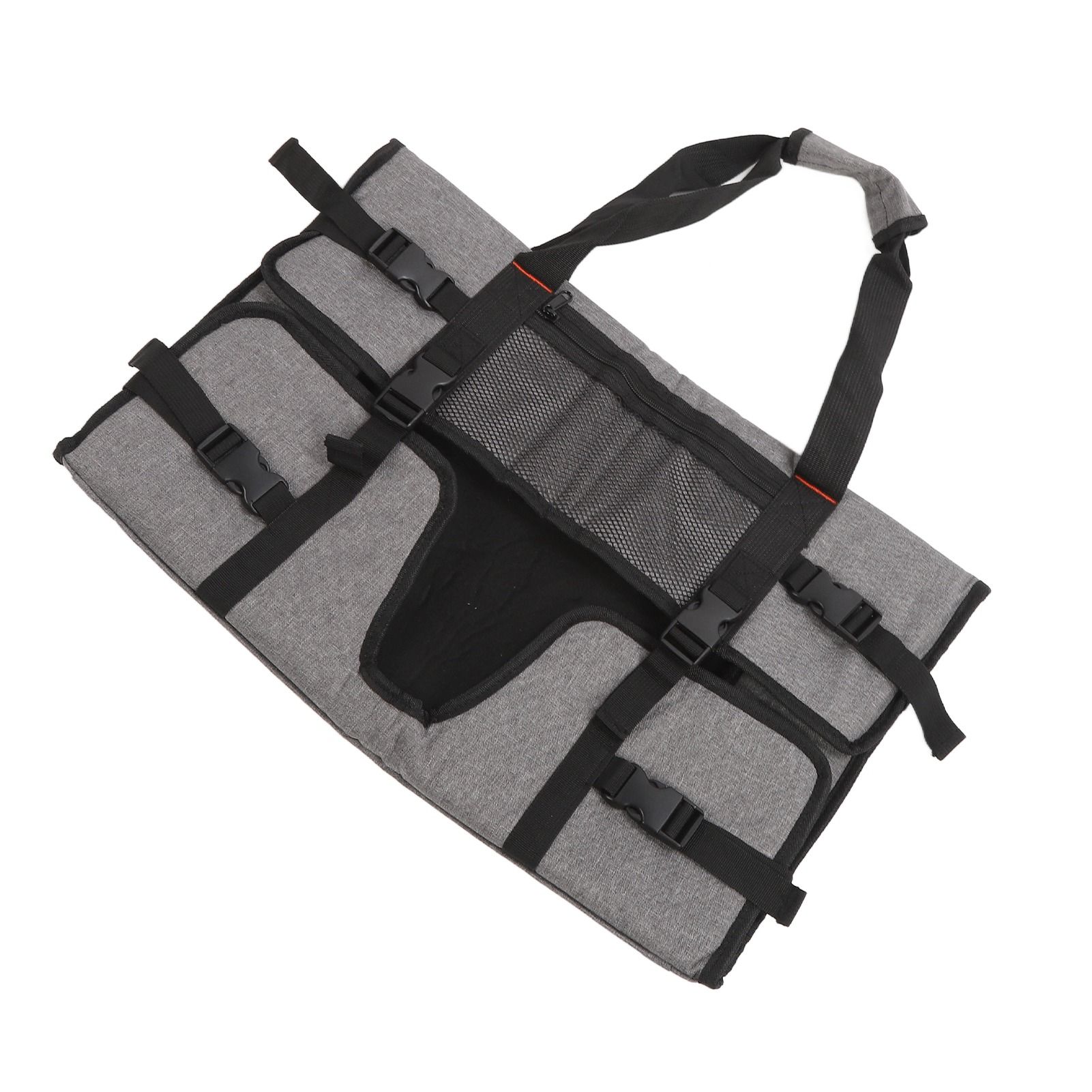 24in Computer Monitor Storage Bag Portable Computer Monitor Carrying Bag Travel Carrying Case For Screens and Monitors Gray - Image 4