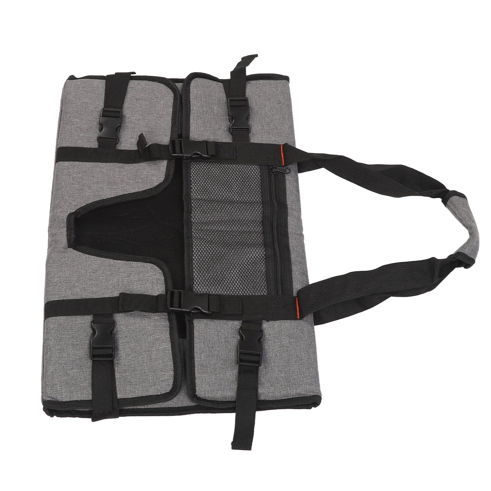 24in Computer Monitor Storage Bag Portable Computer Monitor Carrying Bag Travel Carrying Case For Screens and Monitors Gray - Image 5