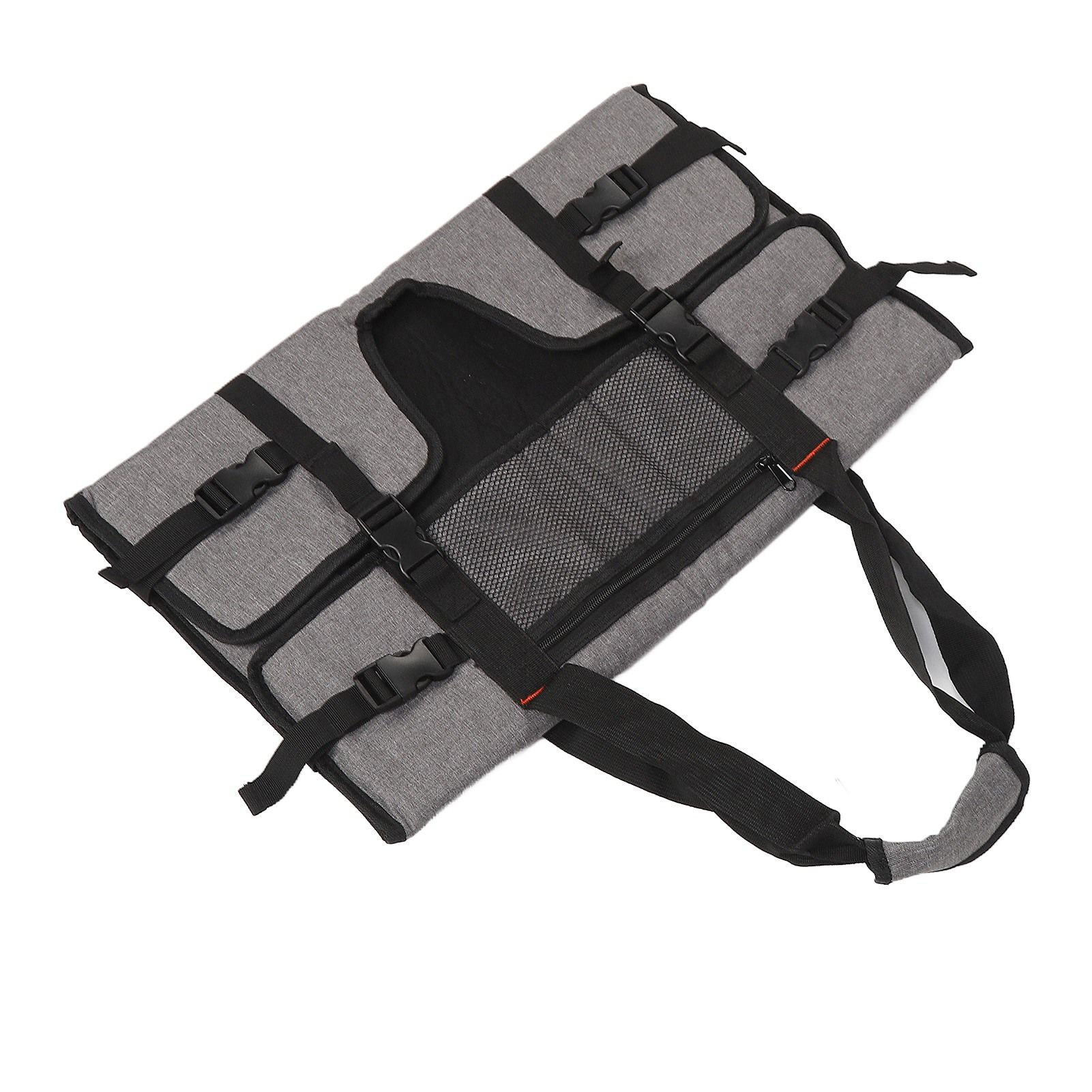 24in Computer Monitor Storage Bag Portable Computer Monitor Carrying Bag Travel Carrying Case For Screens and Monitors Gray - Image 6