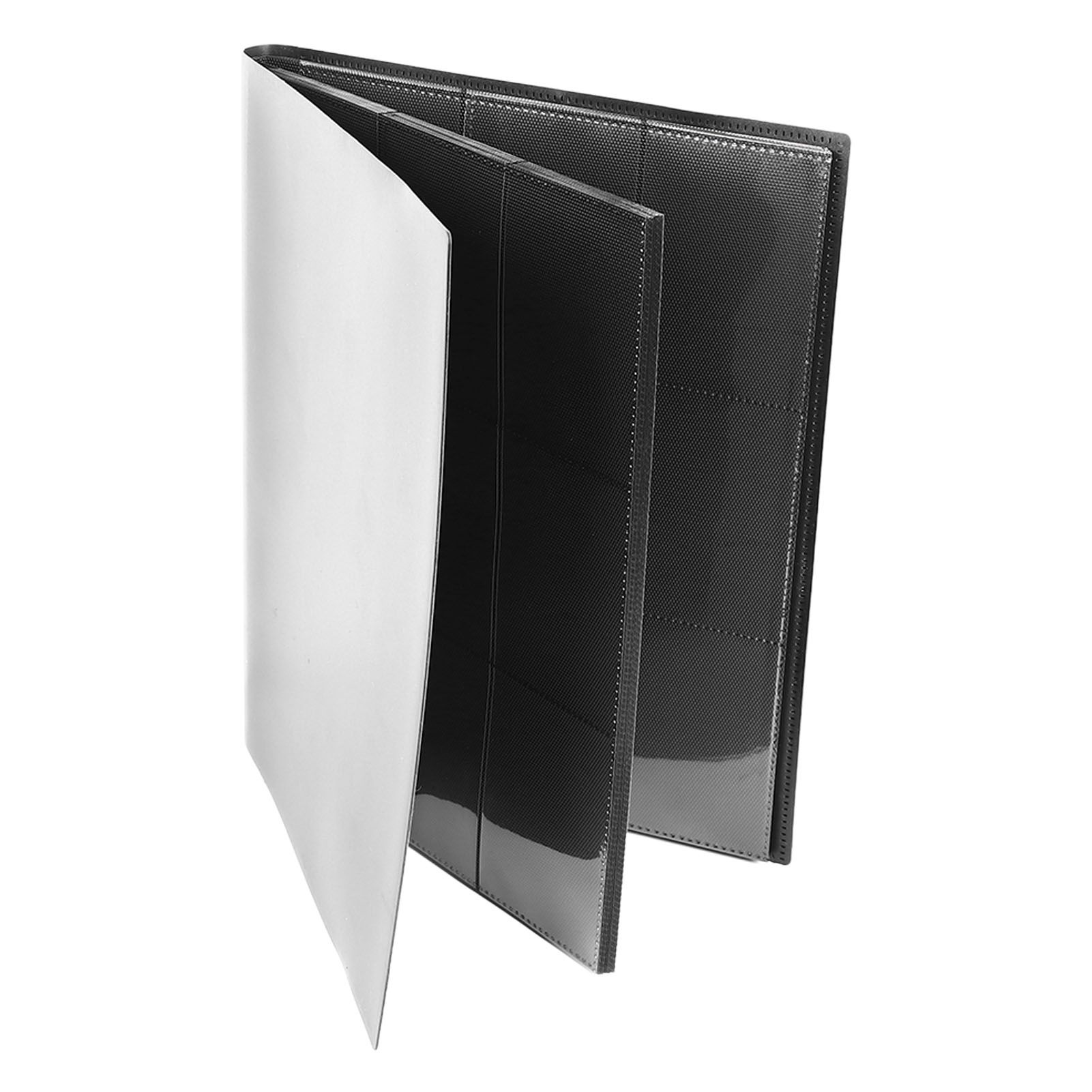 360 Pages Pages 9 Pocket Card Collection Binder Game Card Binder Collector Black - Image 1