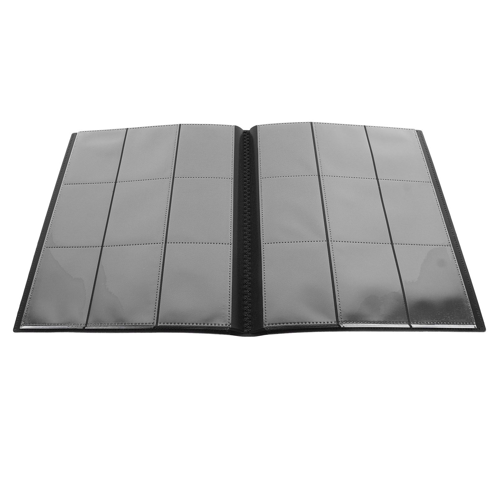 360 Pages Pages 9 Pocket Card Collection Binder Game Card Binder Collector Black - Image 3