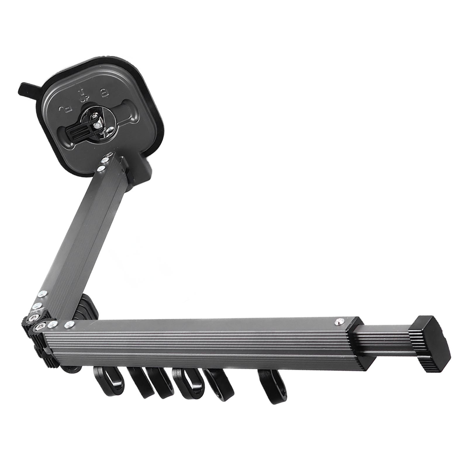 Retractable Clothes Drying Rack Wall Mount Drill Free Bifold Windproof Space Saver Suction Cup Clothes Hanger for Laundry - Image 8