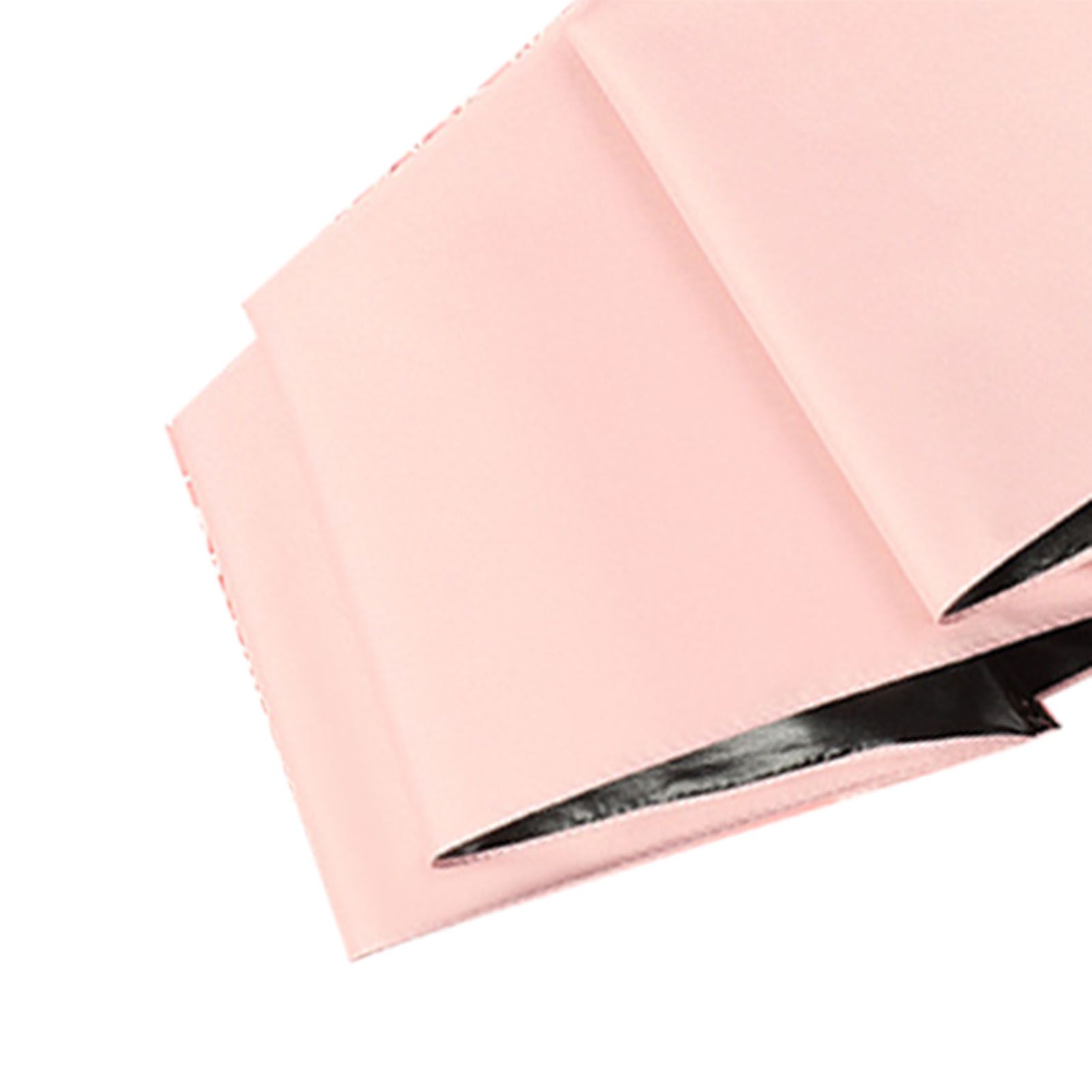Travel Umbrella Sun Rain 3 Fold 8 Ribs Button Operation Light Weight Umbrella for Women Girl Daily Men Light Pink - Image 7
