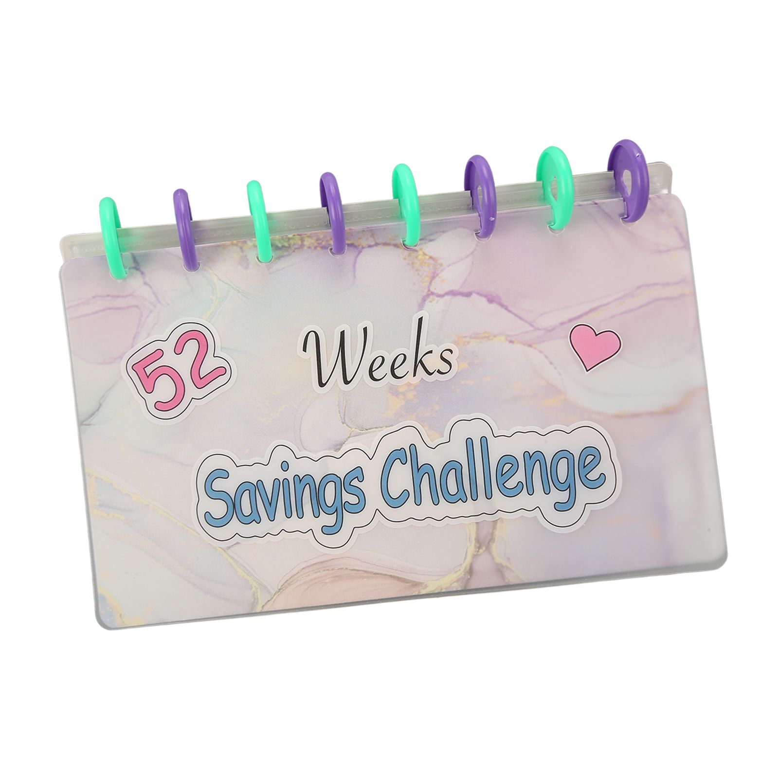 Savings Binder 52 Week Savings Challenge Money Book Fun Budget Binder Book Organizer with Cash Envelopes - Image 2