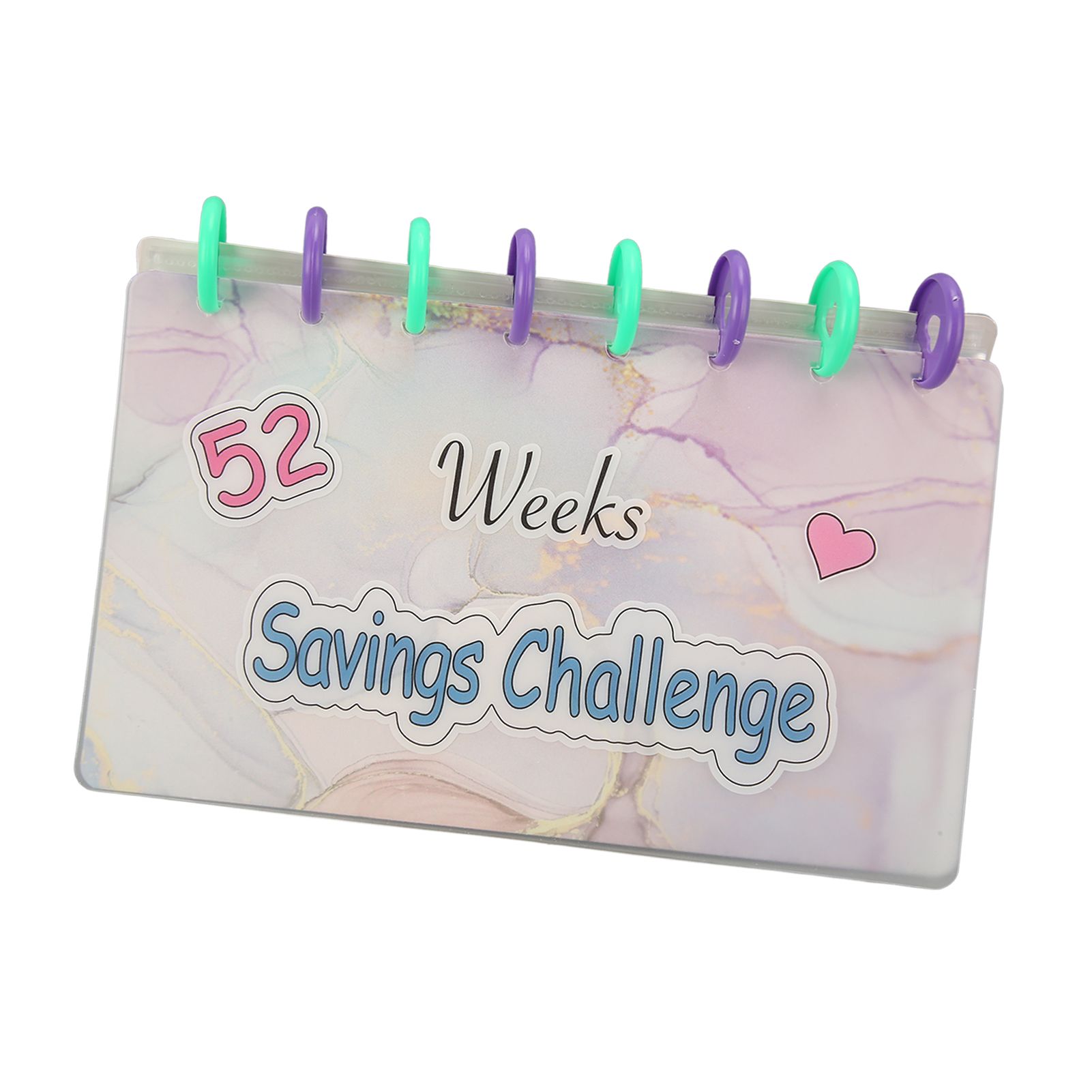 Savings Binder 52 Week Savings Challenge Money Book Fun Budget Binder Book Organizer with Cash Envelopes - Image 3