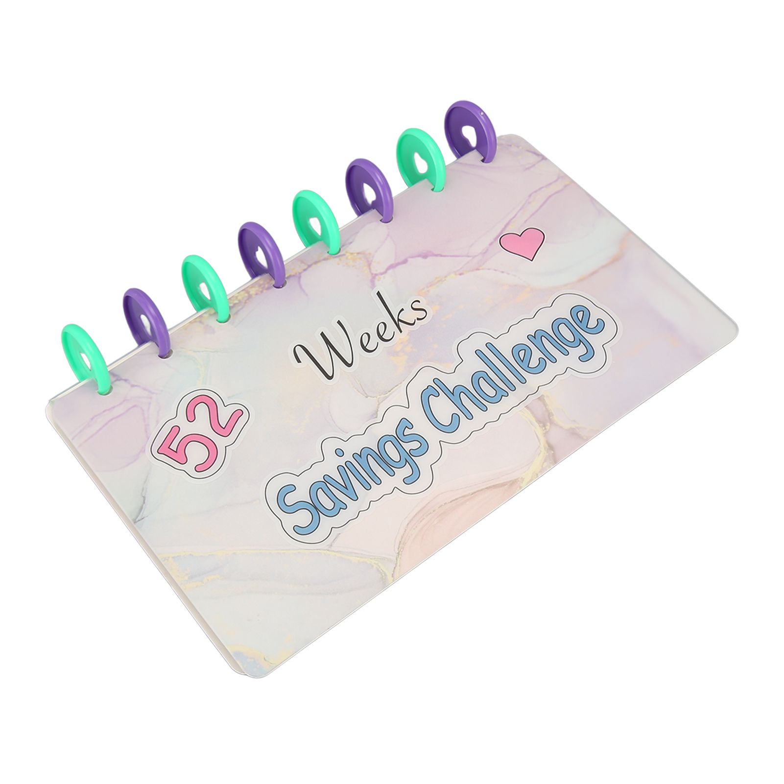 Savings Binder 52 Week Savings Challenge Money Book Fun Budget Binder Book Organizer with Cash Envelopes - Image 4