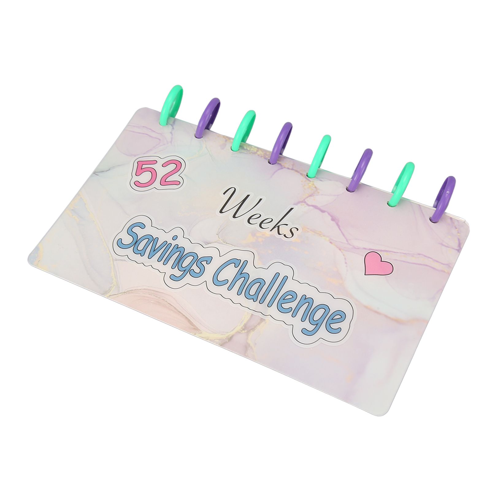 Savings Binder 52 Week Savings Challenge Money Book Fun Budget Binder Book Organizer with Cash Envelopes - Image 5