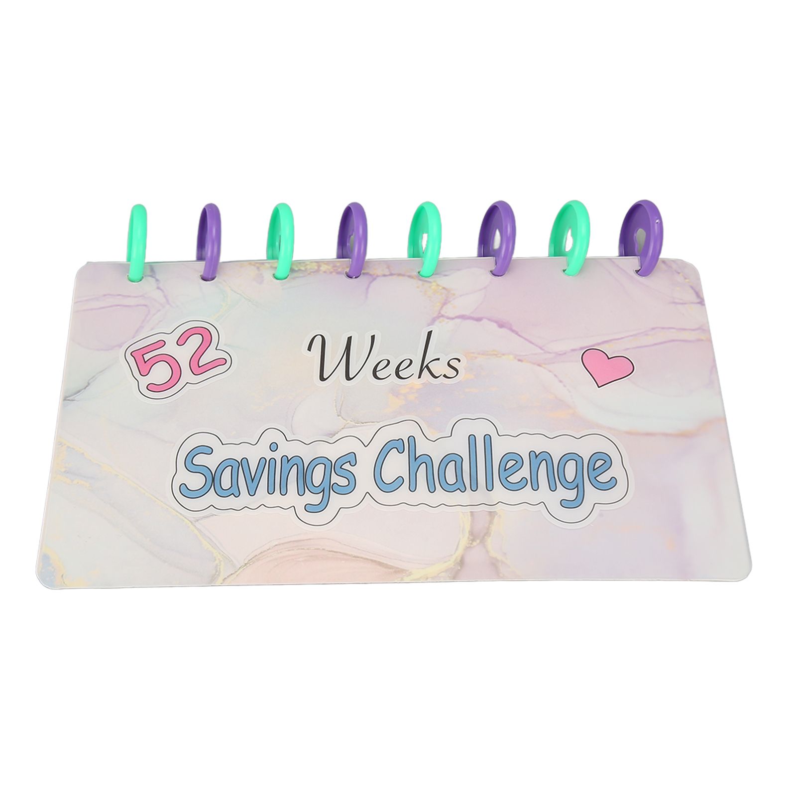 Savings Binder 52 Week Savings Challenge Money Book Fun Budget Binder Book Organizer with Cash Envelopes - Image 6