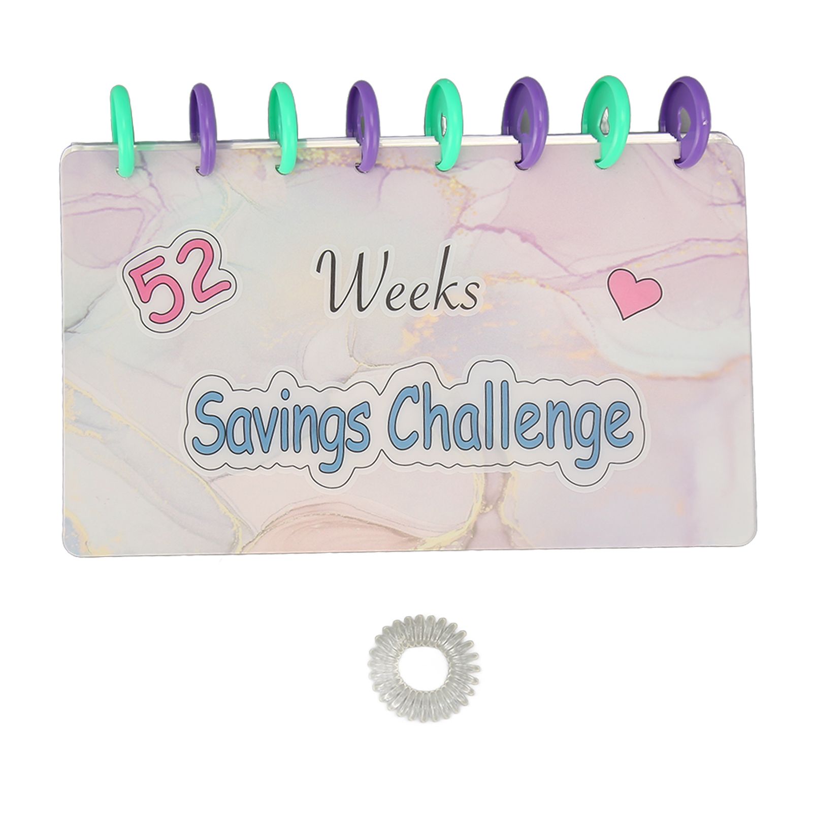 Savings Binder 52 Week Savings Challenge Money Book Fun Budget Binder Book Organizer with Cash Envelopes - Image 7