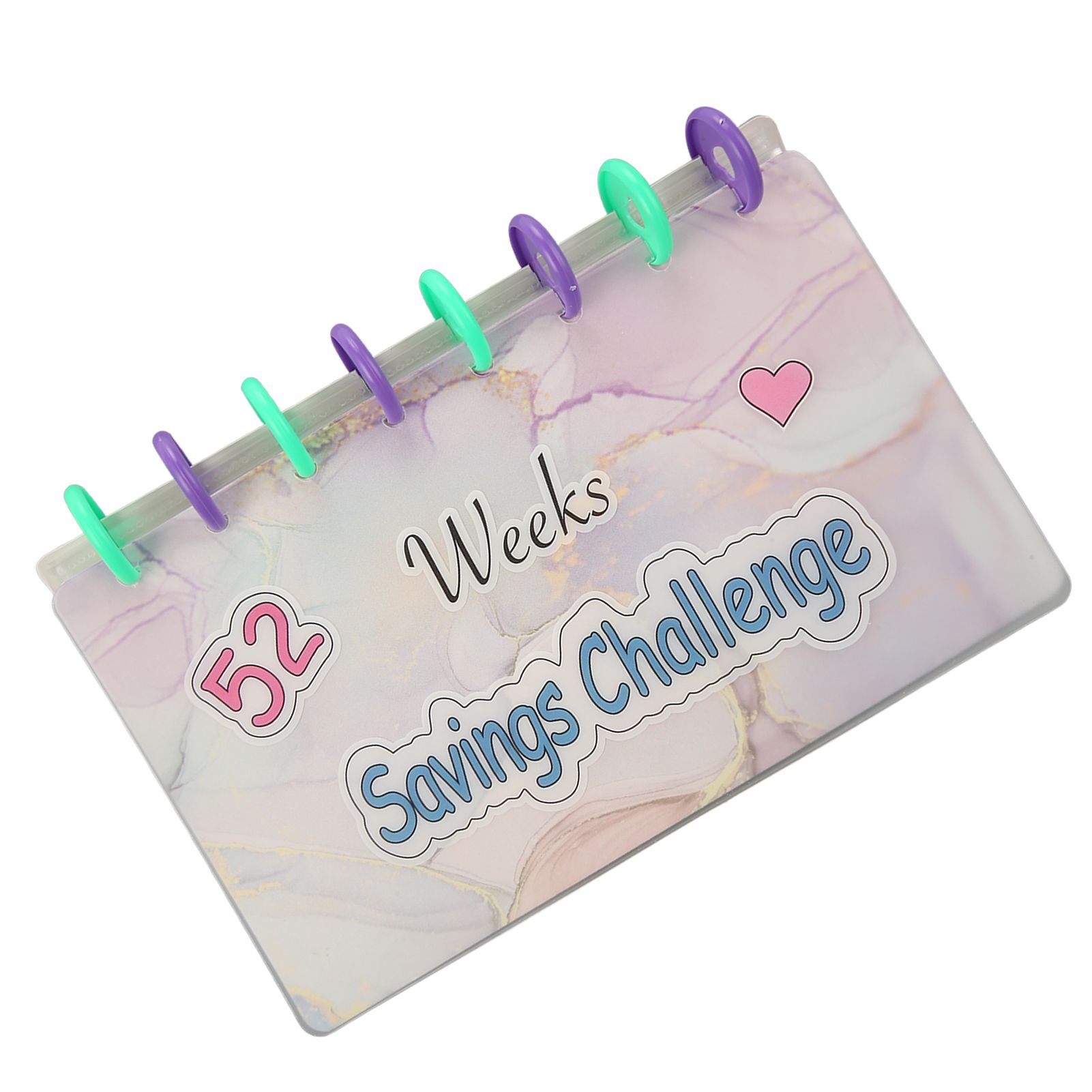 Savings Binder 52 Week Savings Challenge Money Book Fun Budget Binder Book Organizer with Cash Envelopes - Image 8