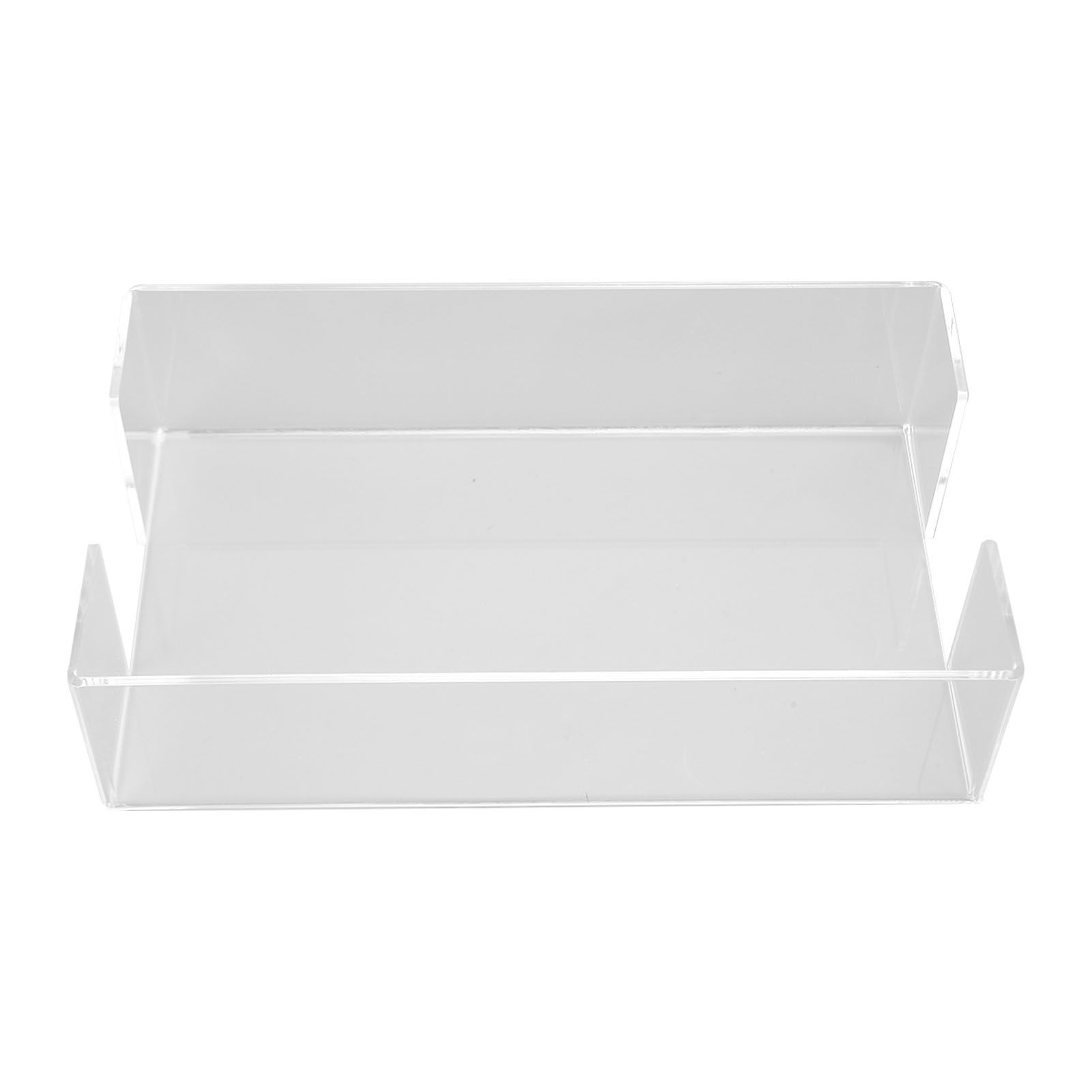 Napkin Tray Storage Holder Transparent Acrylic Modern 9.5x5.5x2.5in Large Capacity Napkin Dispenser for Party Kitchen - Image 2