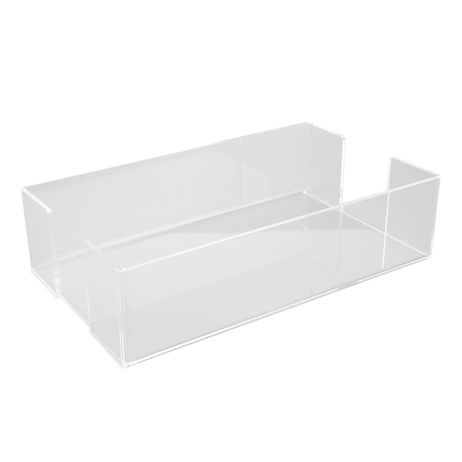 Napkin Tray Storage Holder Transparent Acrylic Modern 9.5x5.5x2.5in Large Capacity Napkin Dispenser for Party Kitchen - Image 6