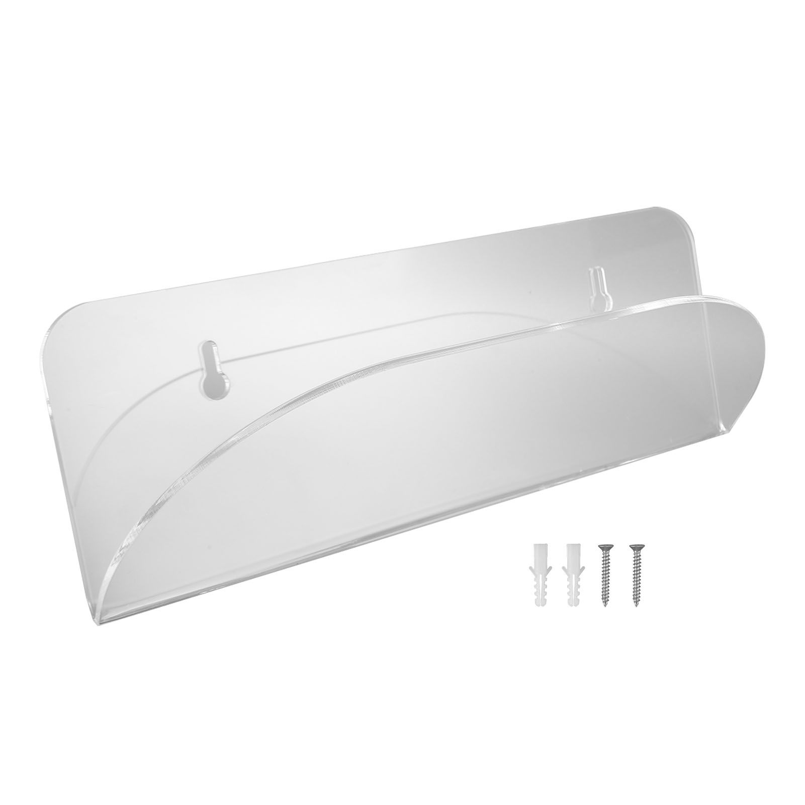Skateboard Wall Mount Display Rack Acrylic Skateboard Hanger Wall Mount Deck Clear Display Storage Longboard Wall Rack - Image 1