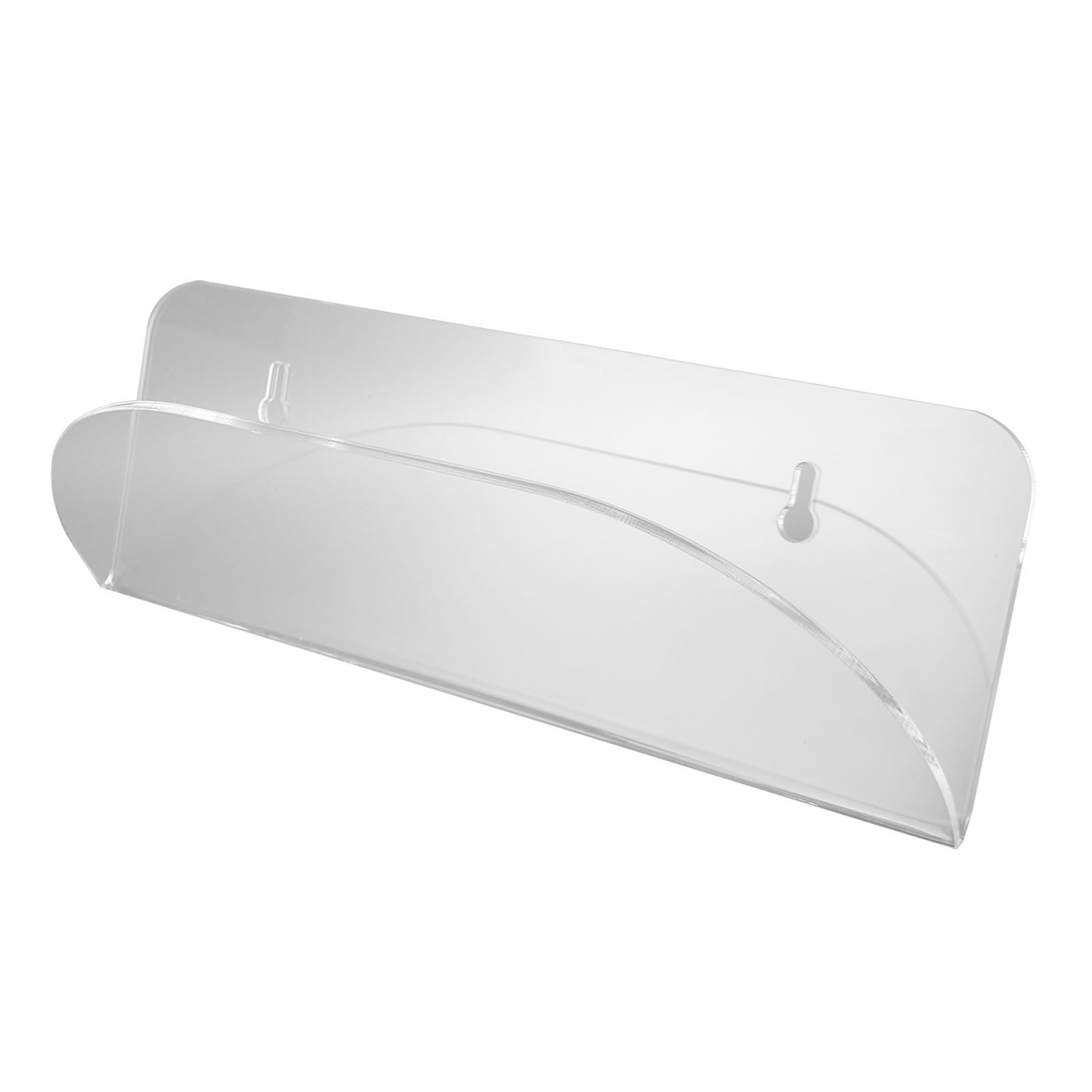 Skateboard Wall Mount Display Rack Acrylic Skateboard Hanger Wall Mount Deck Clear Display Storage Longboard Wall Rack - Image 5