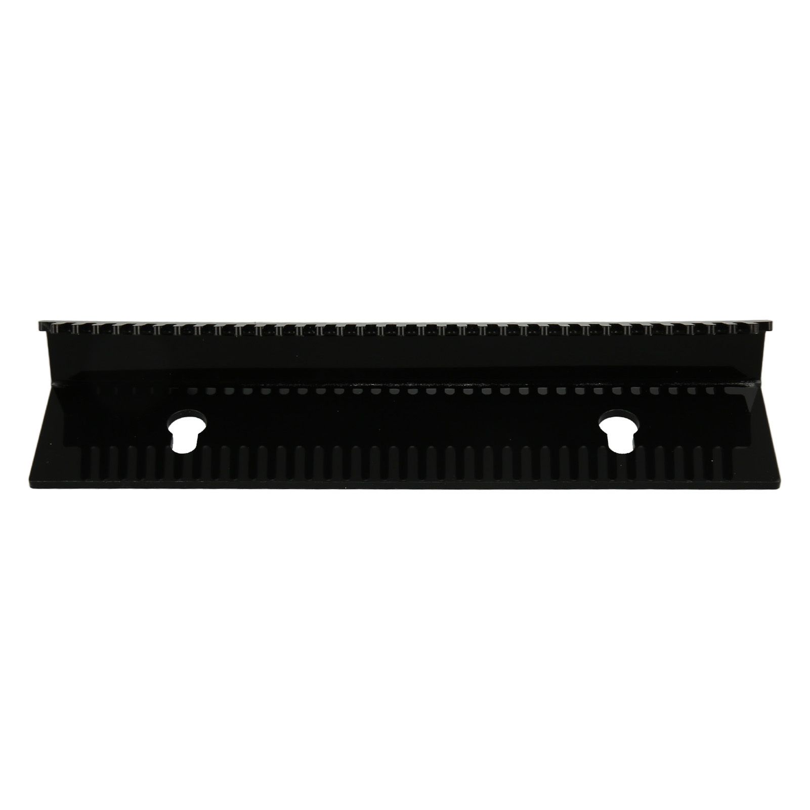 Hair Bun Extension Hanger Acrylic Lightweight Hair Extension Display Holder for Home Shops Black - Image 2