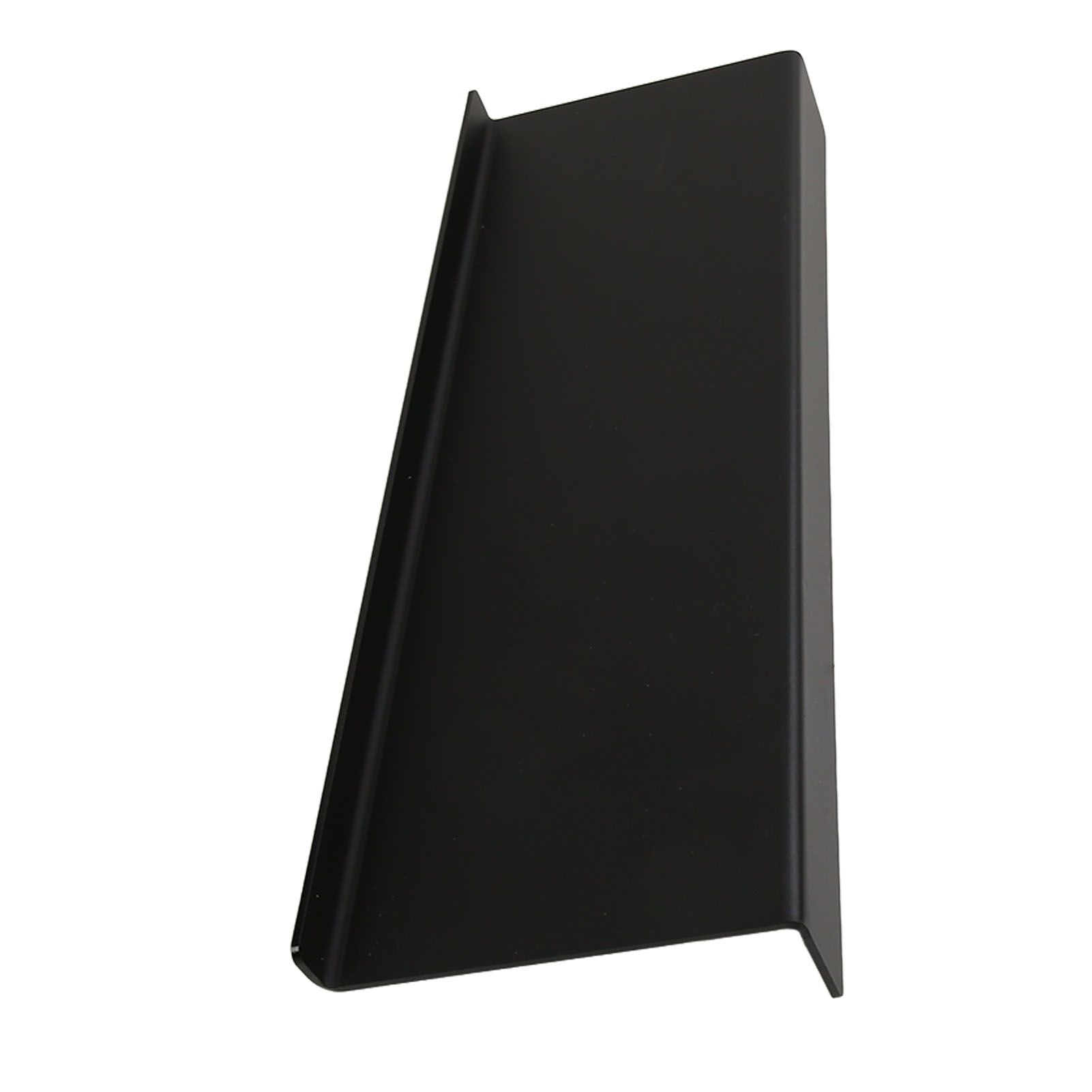 Acrylic Tilted Computer Keyboard Holder Low Front Lip Polished Finish Keyboard Riser Keyboard Holder for Office Black - Image 2