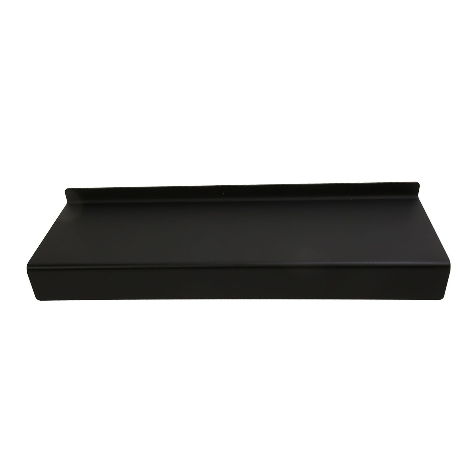 Acrylic Tilted Computer Keyboard Holder Low Front Lip Polished Finish Keyboard Riser Keyboard Holder for Office Black - Image 4