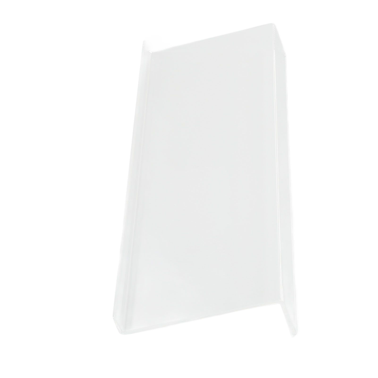 Acrylic Tilted Computer Keyboard Holder Low Front Lip Polished Finish Keyboard Riser Keyboard Holder for Office Transparent - Image 8