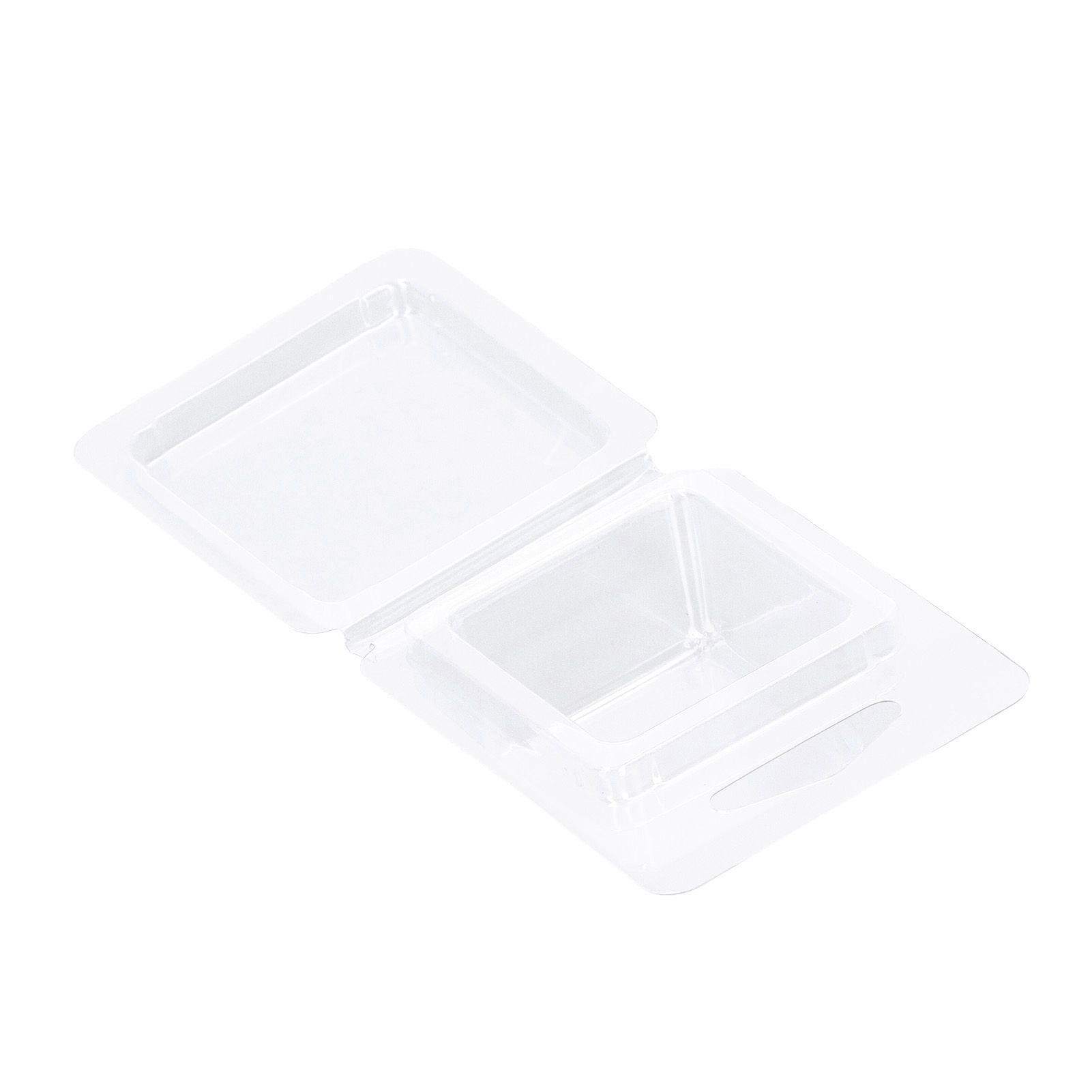 100PCS Wax Melt Molds Calmshell PET Separate Transparent Hanging Hole Empty Wax Melt Container for DIY Candles Chocolate Rectangle - Image 7