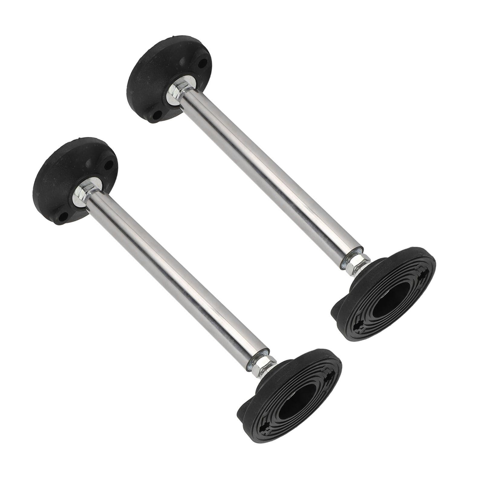 2Pcs Cabinet Adjustable Support Rod Stainless Steel Bathroom Cabinet Hanging Installation Lifting Support Rod Model 150 - Image 2