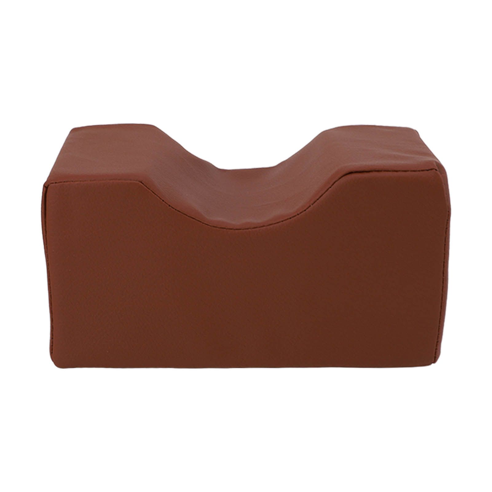 Ankle Pillow Foot Elevator Sponge Breathable Anti Bedsore Cushion Leg Rest Elevating Pad for Elderly Patient Injury Relieve Brown - Image 1