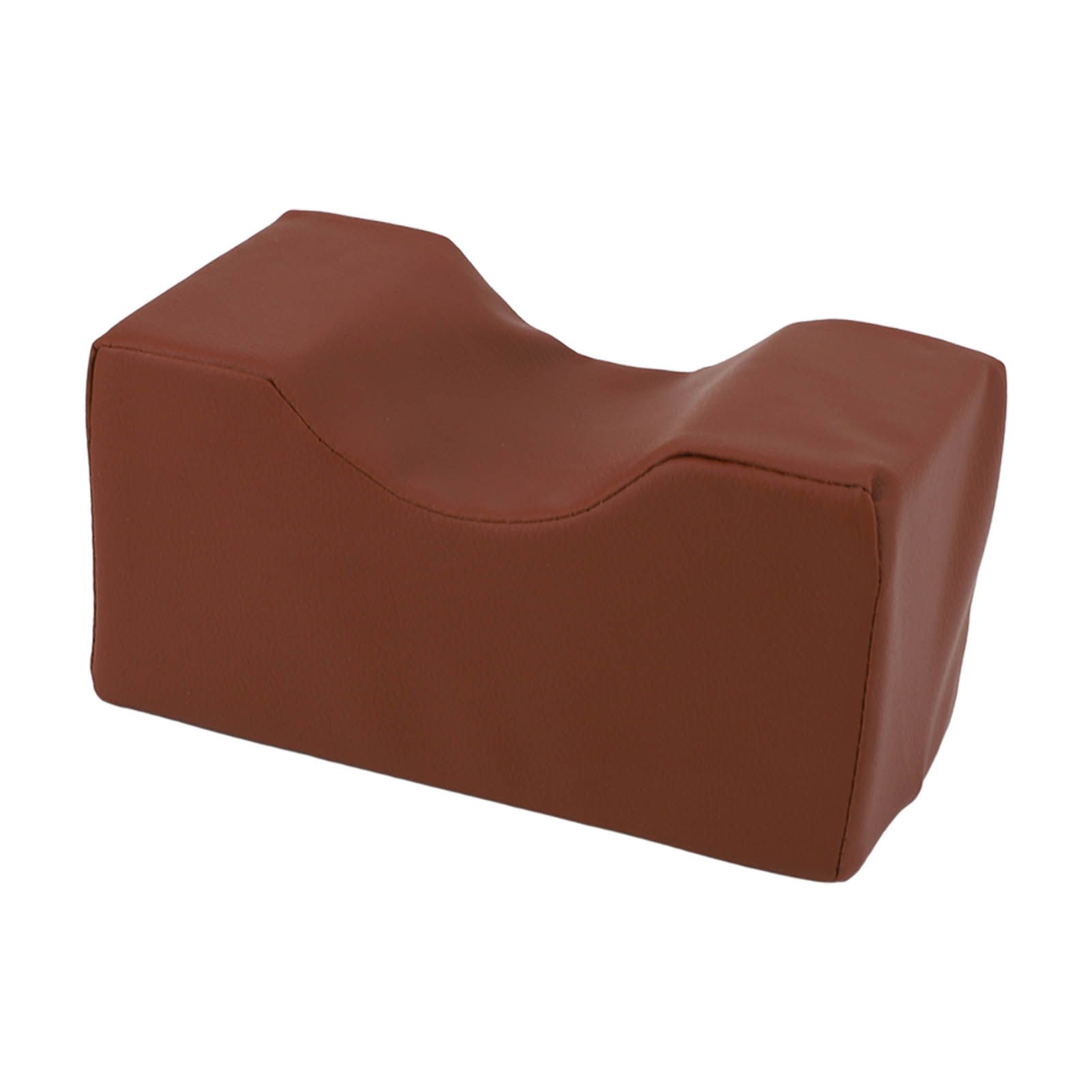 Ankle Pillow Foot Elevator Sponge Breathable Anti Bedsore Cushion Leg Rest Elevating Pad for Elderly Patient Injury Relieve Brown - Image 2