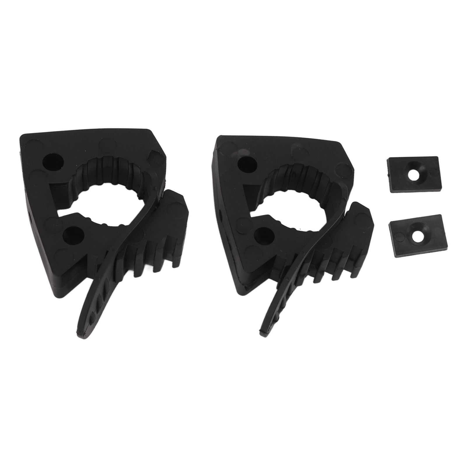 2PCS Shovel Holder Mount Rubber Quick Release Shovel Clamp Mount Bracket Fit for 1 1/7 Inch to 1 3/7 Inch Diameter Tools - Image 2