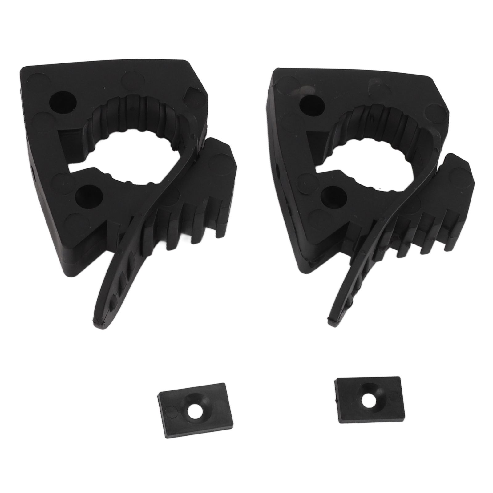 2PCS Shovel Holder Mount Rubber Quick Release Shovel Clamp Mount Bracket Fit for 1 1/7 Inch to 1 3/7 Inch Diameter Tools - Image 3
