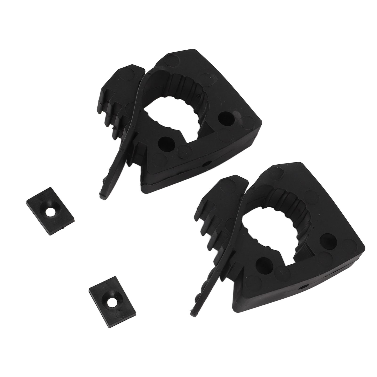2PCS Shovel Holder Mount Rubber Quick Release Shovel Clamp Mount Bracket Fit for 1 1/7 Inch to 1 3/7 Inch Diameter Tools - Image 5