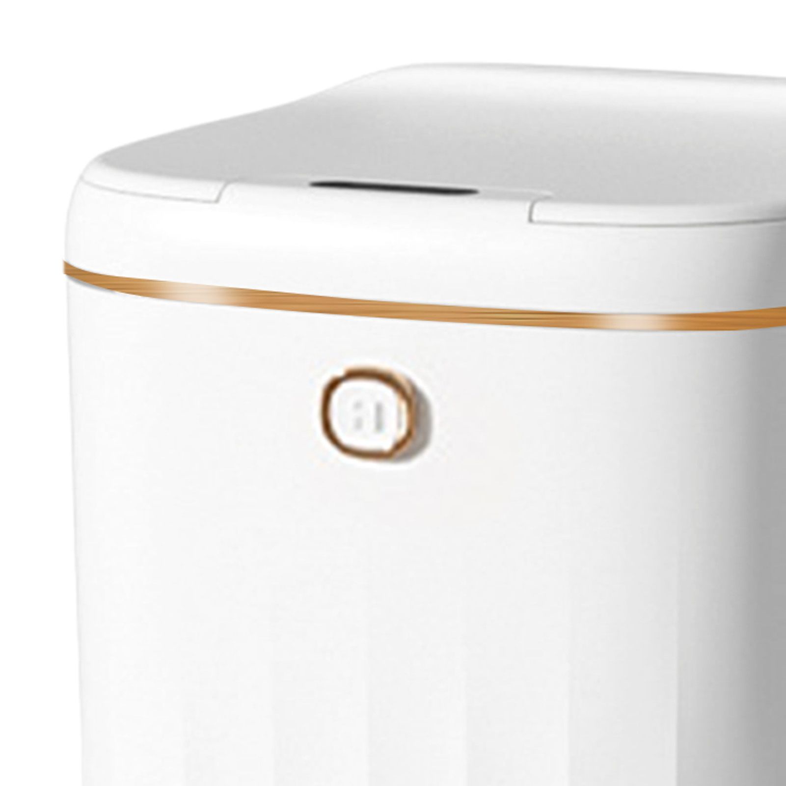 Automatic Trash Can 20L Touchless Sensor Easy Clean PP Waterproof Electric Garbage Bin for Kitchen Bathroom White Golden Battery Free - Image 8