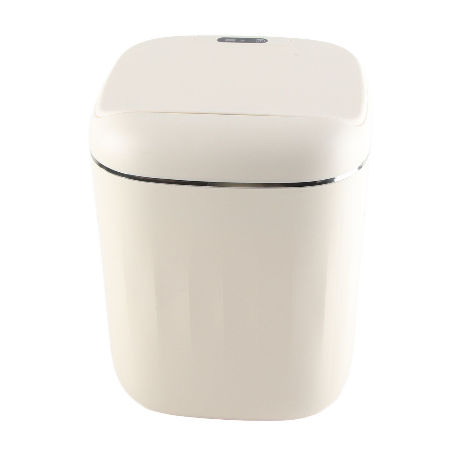 Automatic Trash Can 20L Touchless Sensor Easy Clean PP Waterproof Electric Garbage Bin for Kitchen Bathroom Cream White Battery Free - Image 4