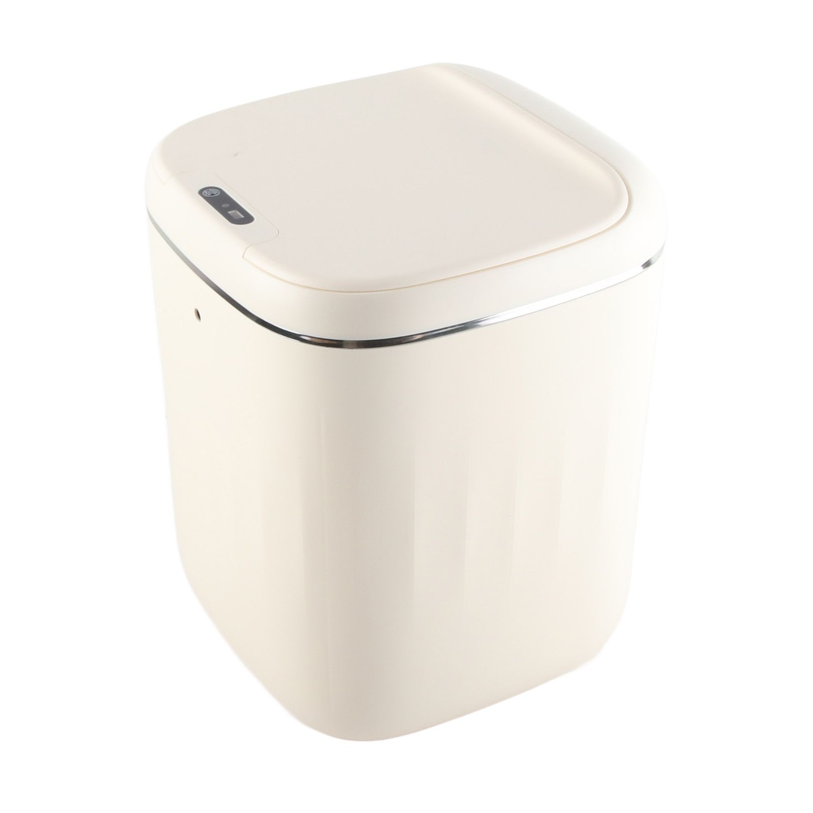 Automatic Trash Can 20L Touchless Sensor Easy Clean PP Waterproof Electric Garbage Bin for Kitchen Bathroom Cream White Battery Free - Image 5