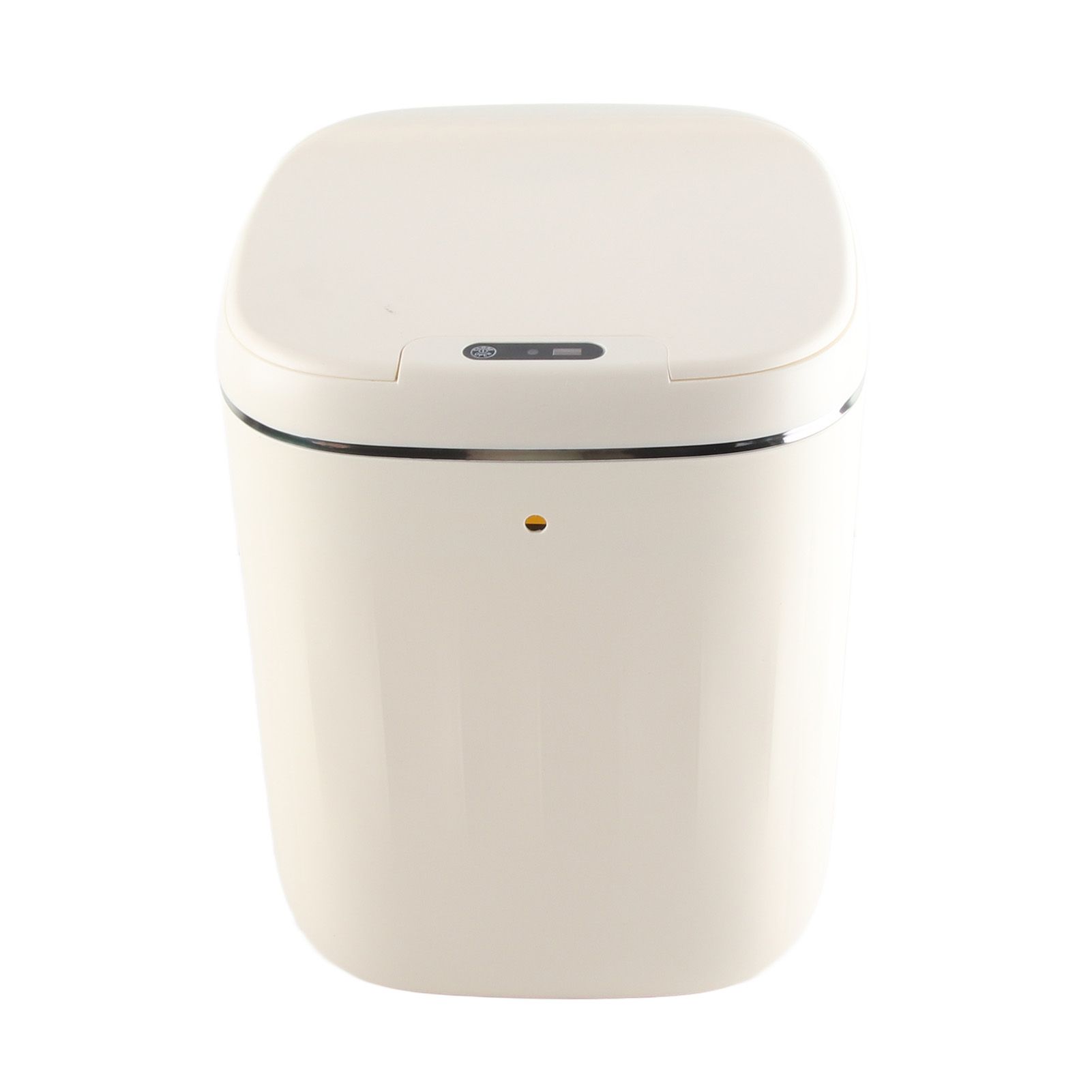 Automatic Trash Can 20L Touchless Sensor Easy Clean PP Waterproof Electric Garbage Bin for Kitchen Bathroom Cream White Battery Free - Image 6