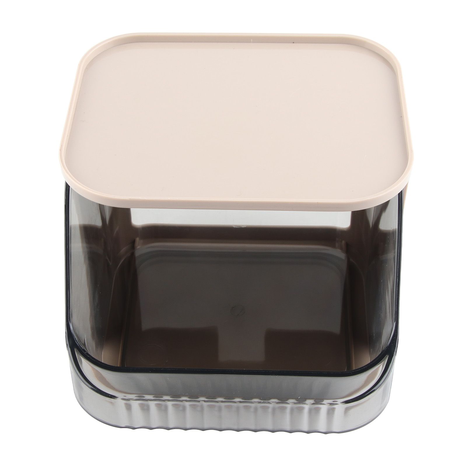 Tea Bag Storage Rack Multifunctional Desktop Office Desk Capsule Coffee Standing Box Plastic Acrylic Gray - Image 6
