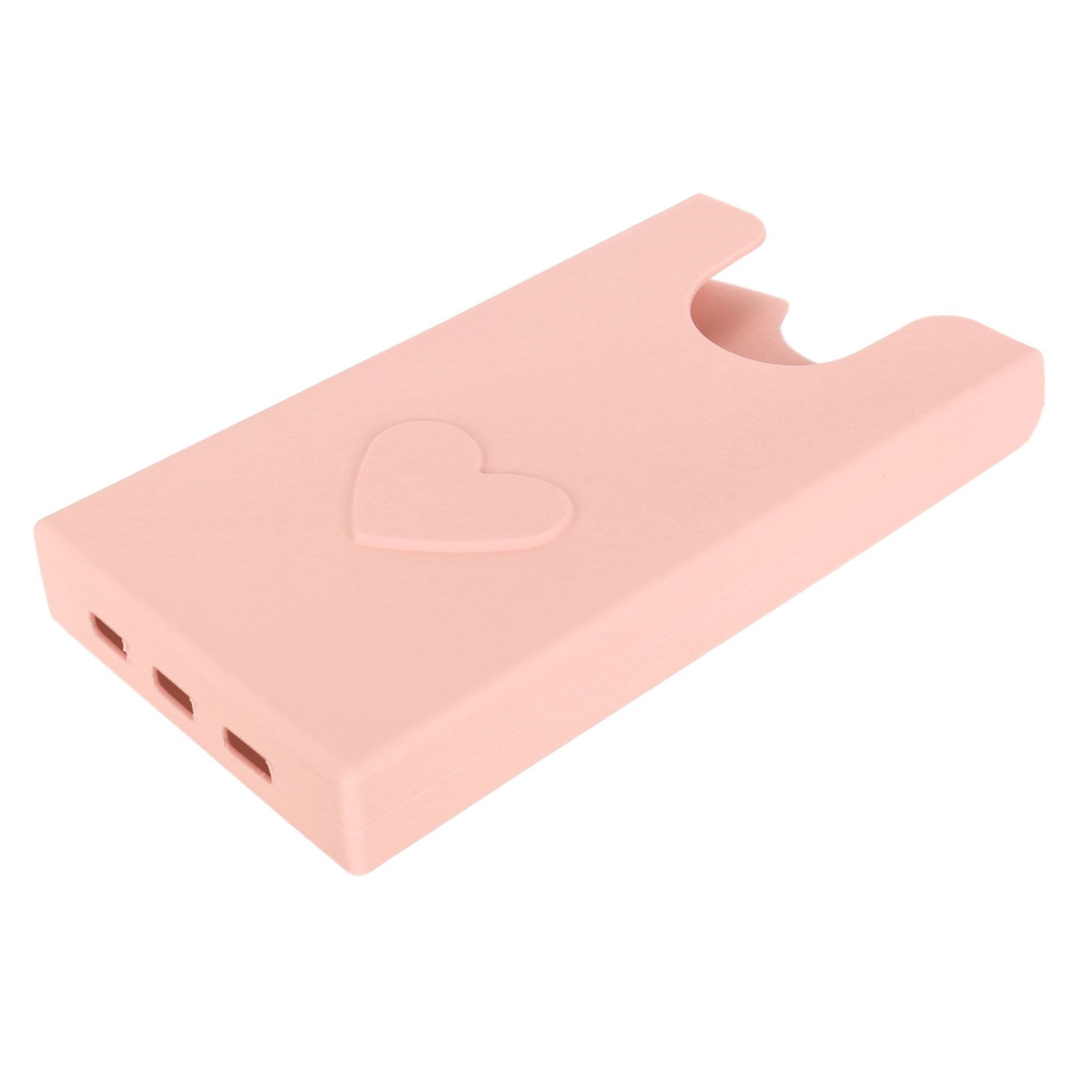 Beach Bag Phone Holder Silicone Phone Case Wallet Holder Insert Accessory Secure Attachment Keep Phone Handy Pink - Image 5