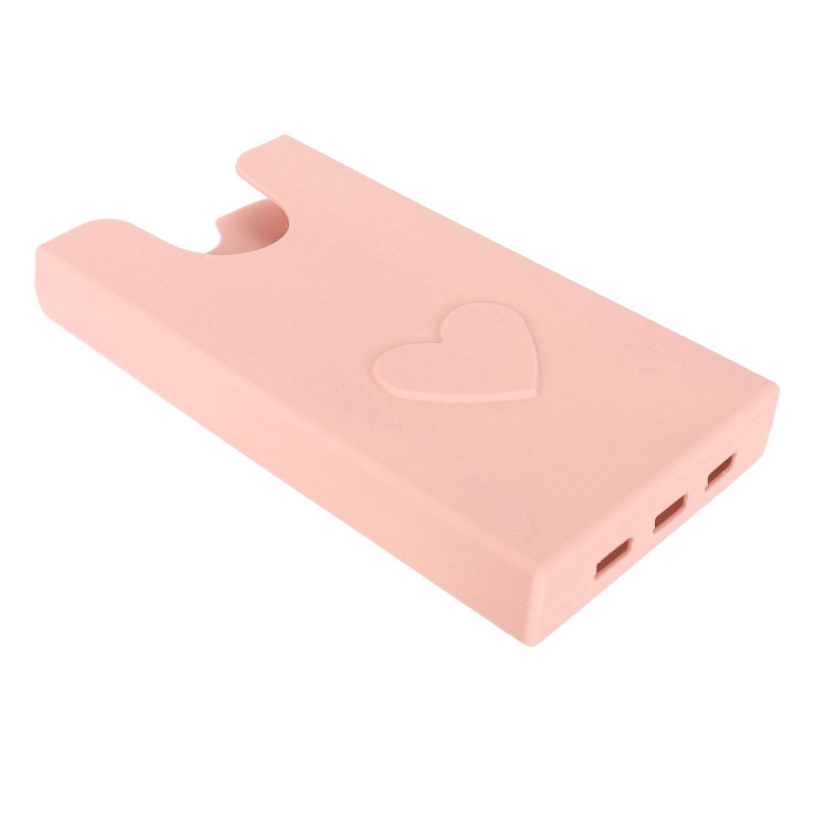 Beach Bag Phone Holder Silicone Phone Case Wallet Holder Insert Accessory Secure Attachment Keep Phone Handy Pink - Image 6