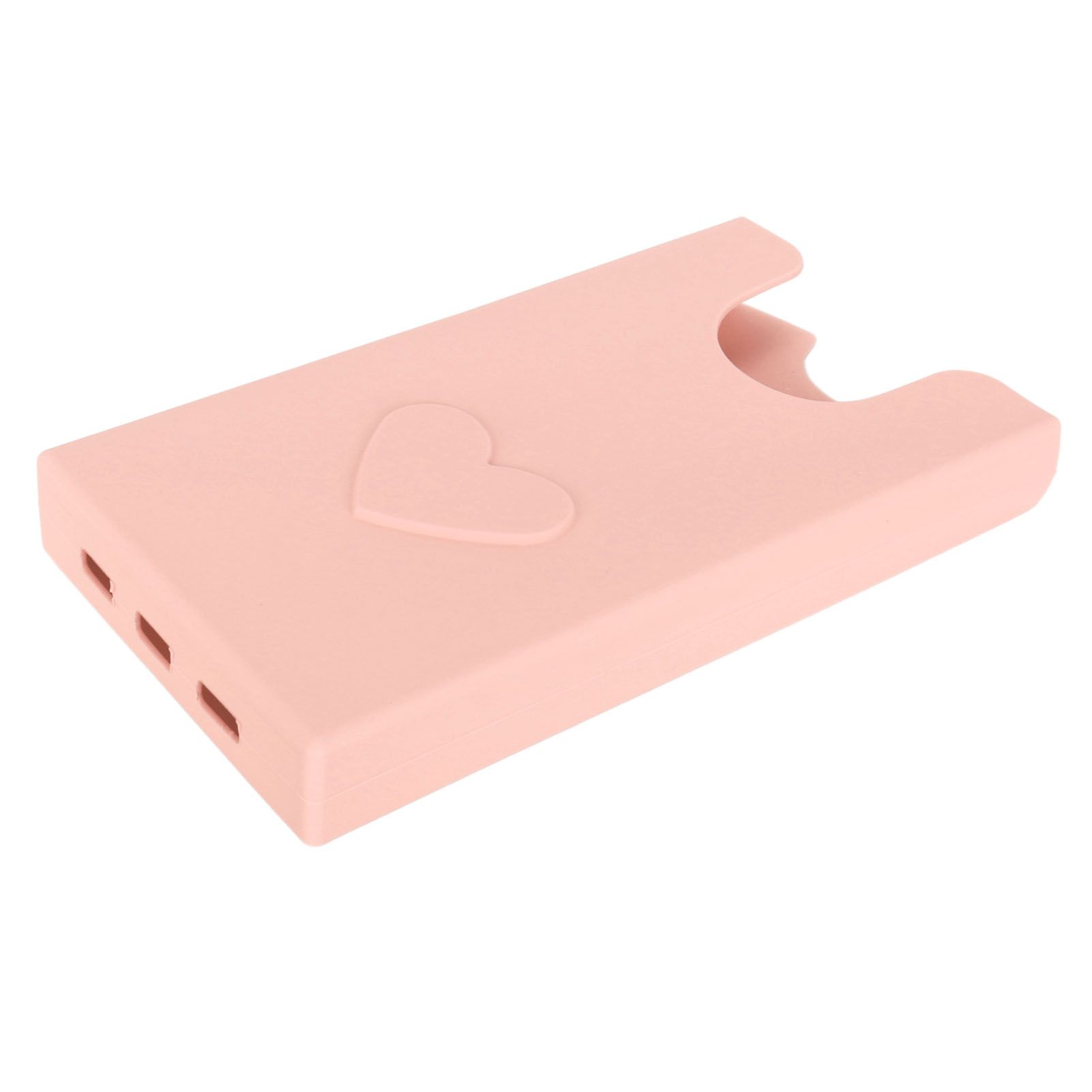 Beach Bag Phone Holder Silicone Phone Case Wallet Holder Insert Accessory Secure Attachment Keep Phone Handy Pink - Image 7