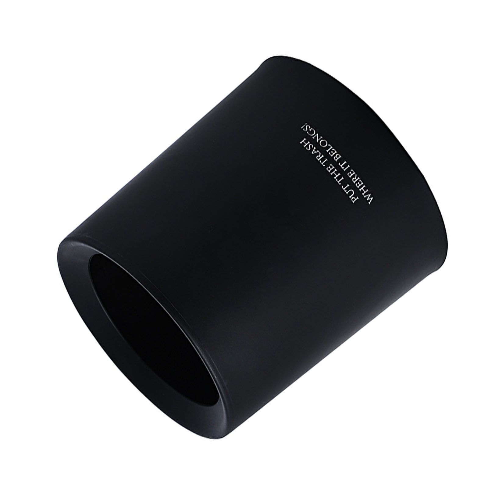 Desktop Trash Can Animal Pattern Cute Portable Mini Waste Basket for Study Office 1.5L Black - Image 5