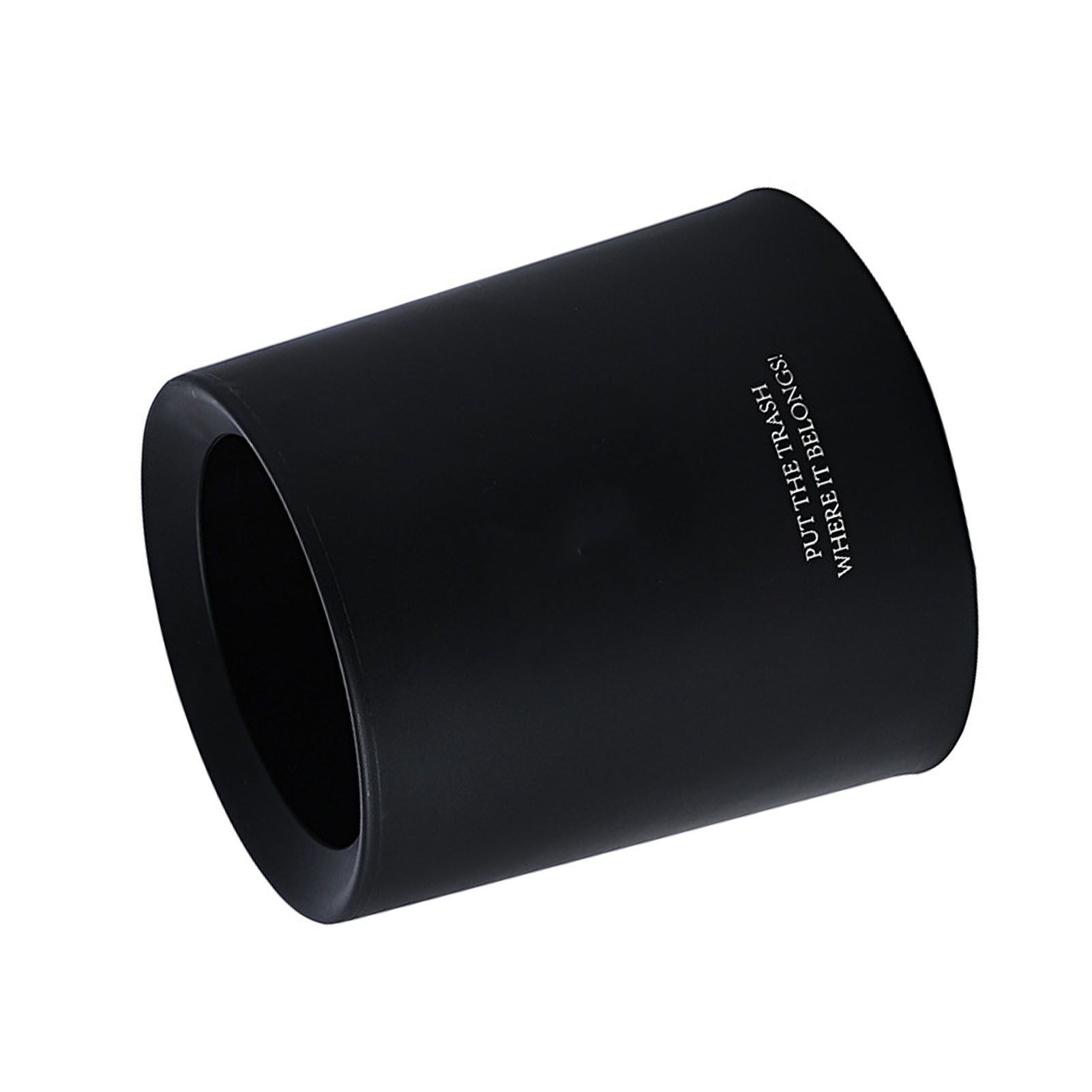 Desktop Trash Can Animal Pattern Cute Portable Mini Waste Basket for Study Office 1.5L Black - Image 7
