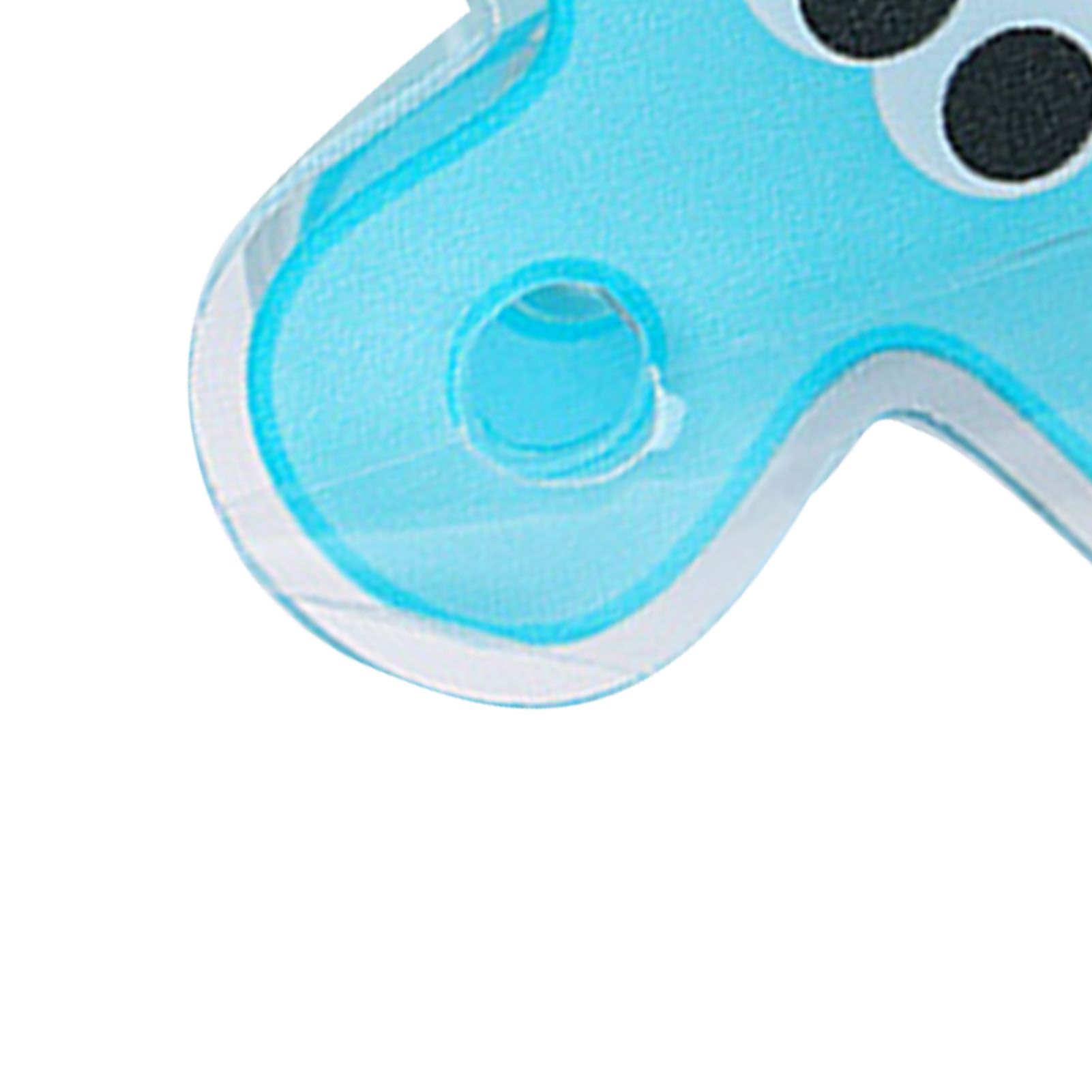 Stationery Clip Plastic Cute Cartoon Double Sided Multifunctional Long Tail Document Clamps For Office Supplies Binder Paper Blue Expression - Image 7