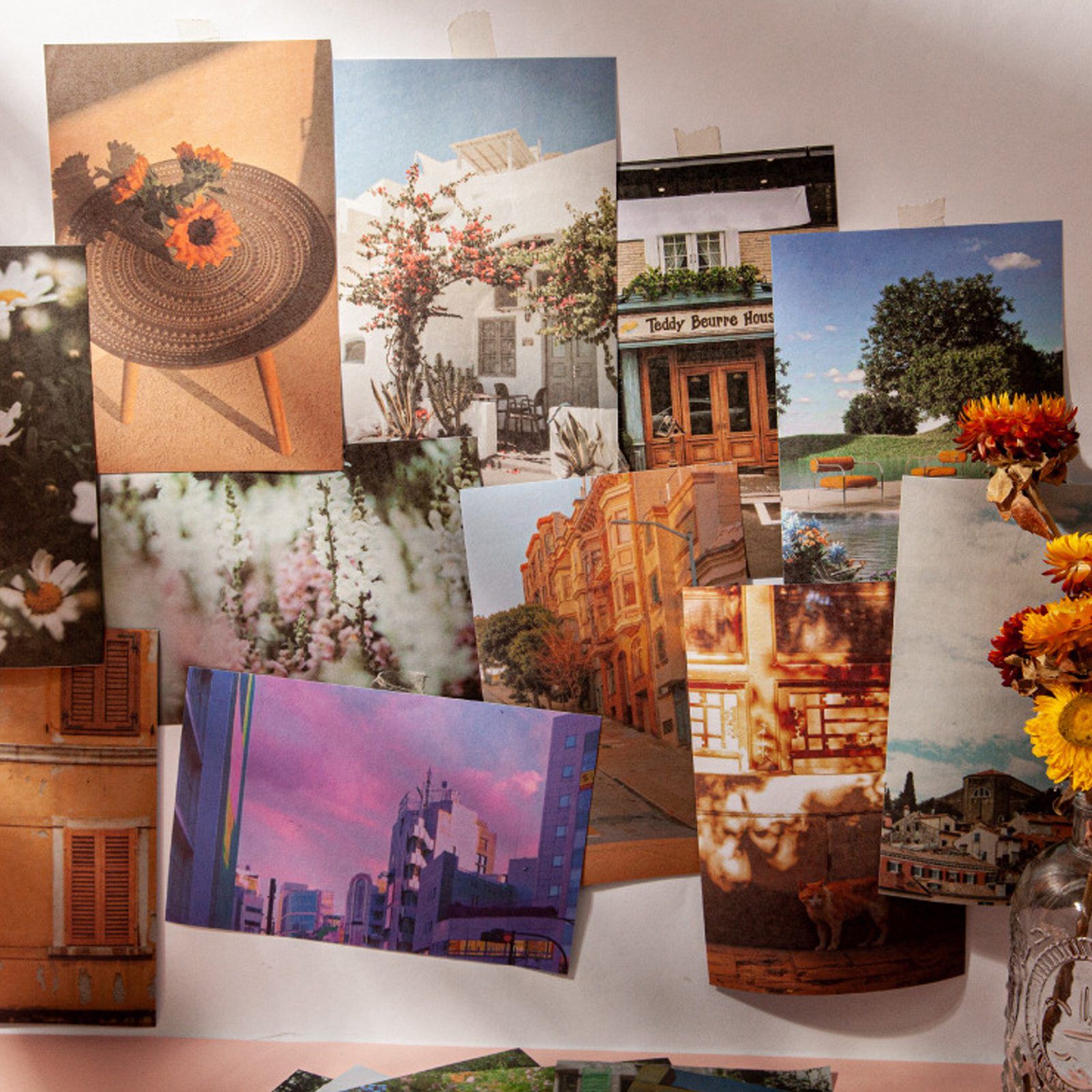 50PCS Nature Landscape Stickers Decorative Aesthetic Travel Scenery Scrapbooking Stickers for DIY Planner Journal Notebook Laptops Luggages Green - Image 5