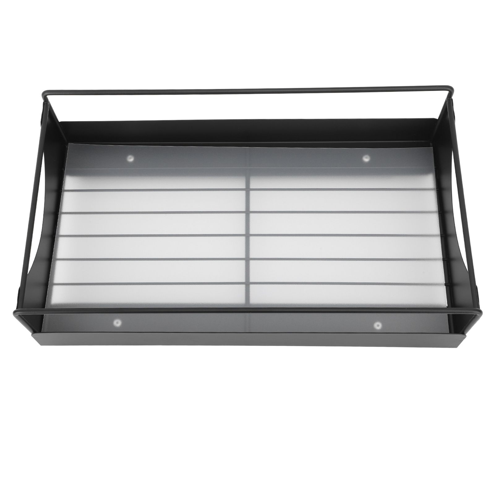 Pull Out Cabinet Organizer Carbon Steel Smooth Sliding Silent Slide Out Pantry Shelves for Bathroom Wardrobe Black M 227x401x85mm - Image 5