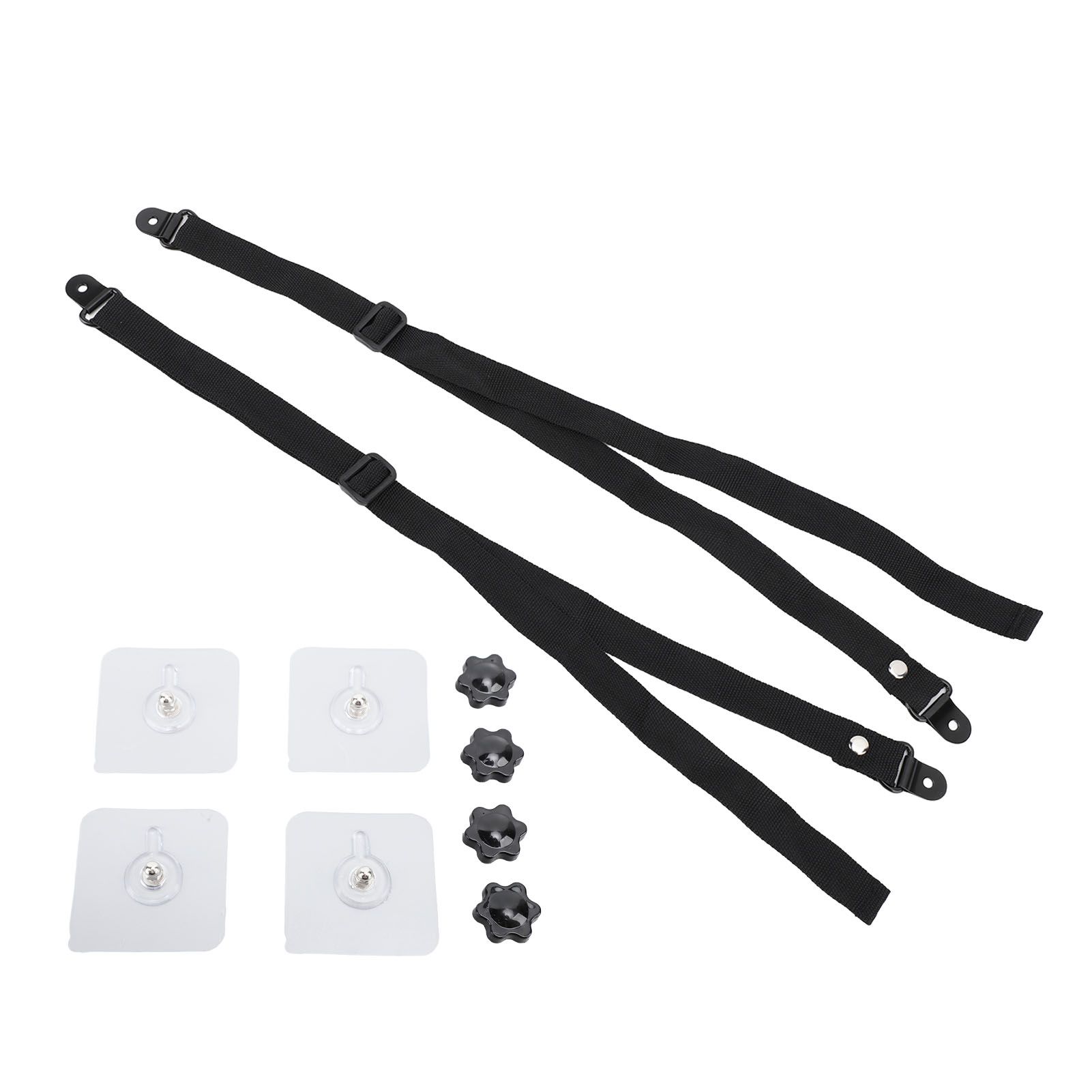2Pcs Adjustable TV Safety Straps Adhesive Anti Tip Furniture Anchors for Baby Proofing Flat Screens Fix to Wall Cabinet Stand Desk - Image 6