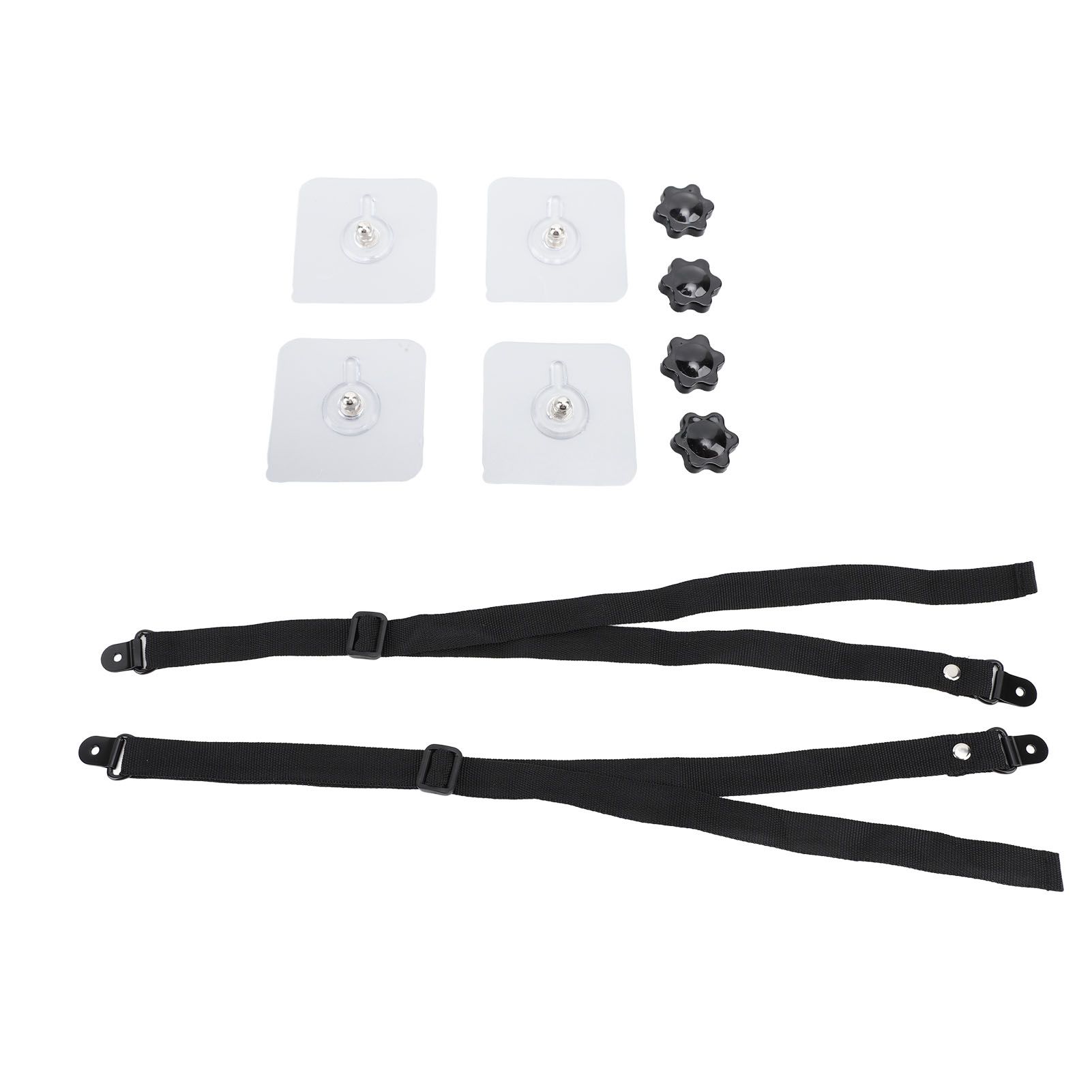 2Pcs Adjustable TV Safety Straps Adhesive Anti Tip Furniture Anchors for Baby Proofing Flat Screens Fix to Wall Cabinet Stand Desk - Image 7