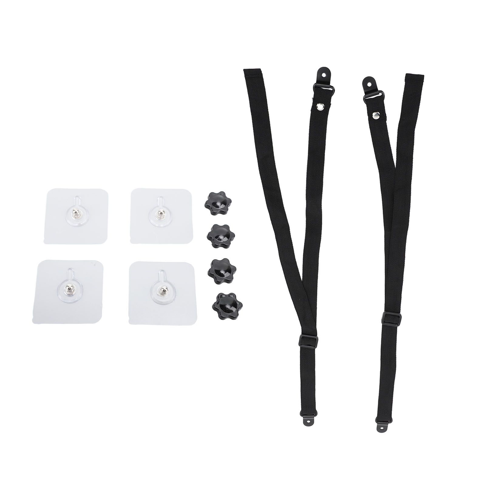 2Pcs Adjustable TV Safety Straps Adhesive Anti Tip Furniture Anchors for Baby Proofing Flat Screens Fix to Wall Cabinet Stand Desk - Image 8