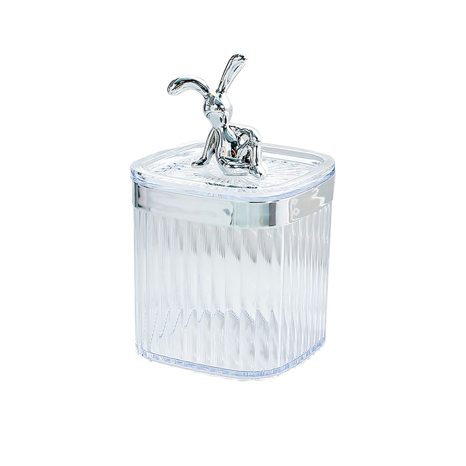 Toothpick Holder Large Capacity Fashion Look Toothpick Container Storage Box Jar for Home Restaurant Transparent - Image 1