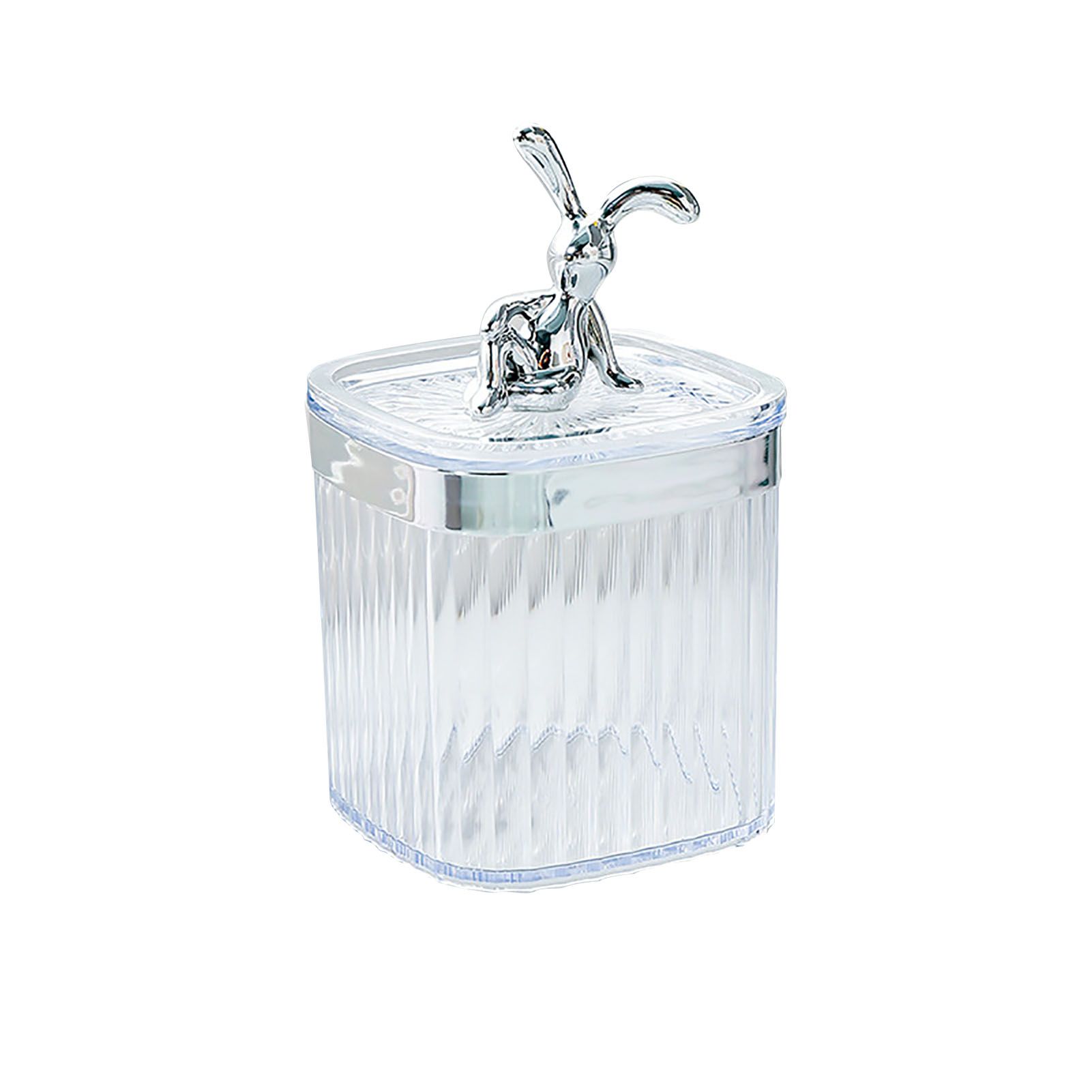 Toothpick Holder Large Capacity Fashion Look Toothpick Container Storage Box Jar for Home Restaurant Transparent - Image 2