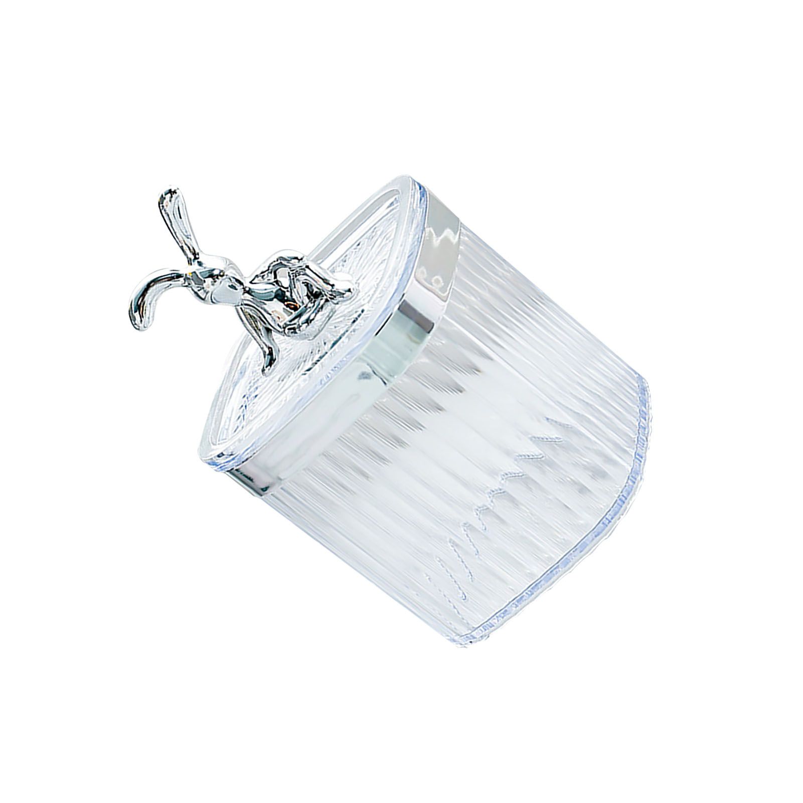 Toothpick Holder Large Capacity Fashion Look Toothpick Container Storage Box Jar for Home Restaurant Transparent - Image 3